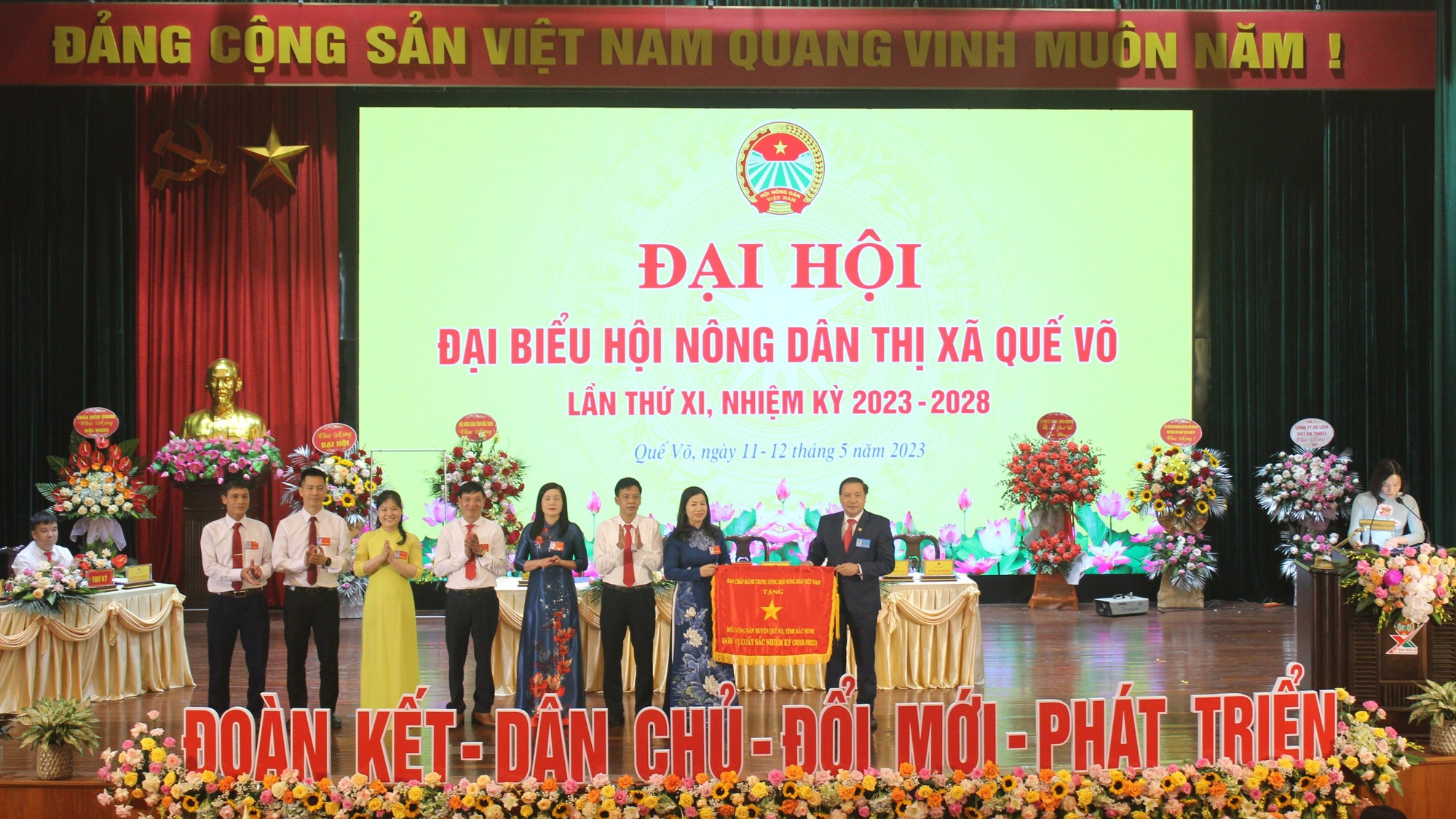 Bắc Ninh: Đại hội Hội Nông dân thị xã Quế Võ bầu 29 đồng chí tham gia Ban Chấp hành - Ảnh 1.