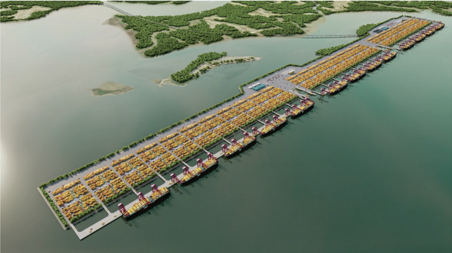 Sắp có siêu cảng trung chuyển quốc tế 5,45 tỷ USD - Ảnh 2.
