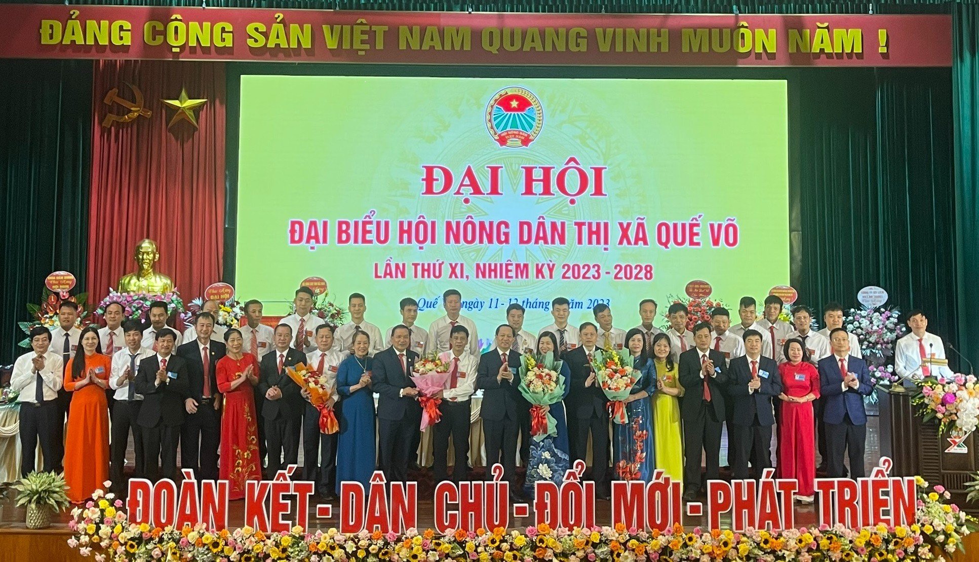 Bắc Ninh: Đại hội Hội Nông dân thị xã Quế Võ bầu 29 đồng chí tham gia Ban Chấp hành - Ảnh 2.