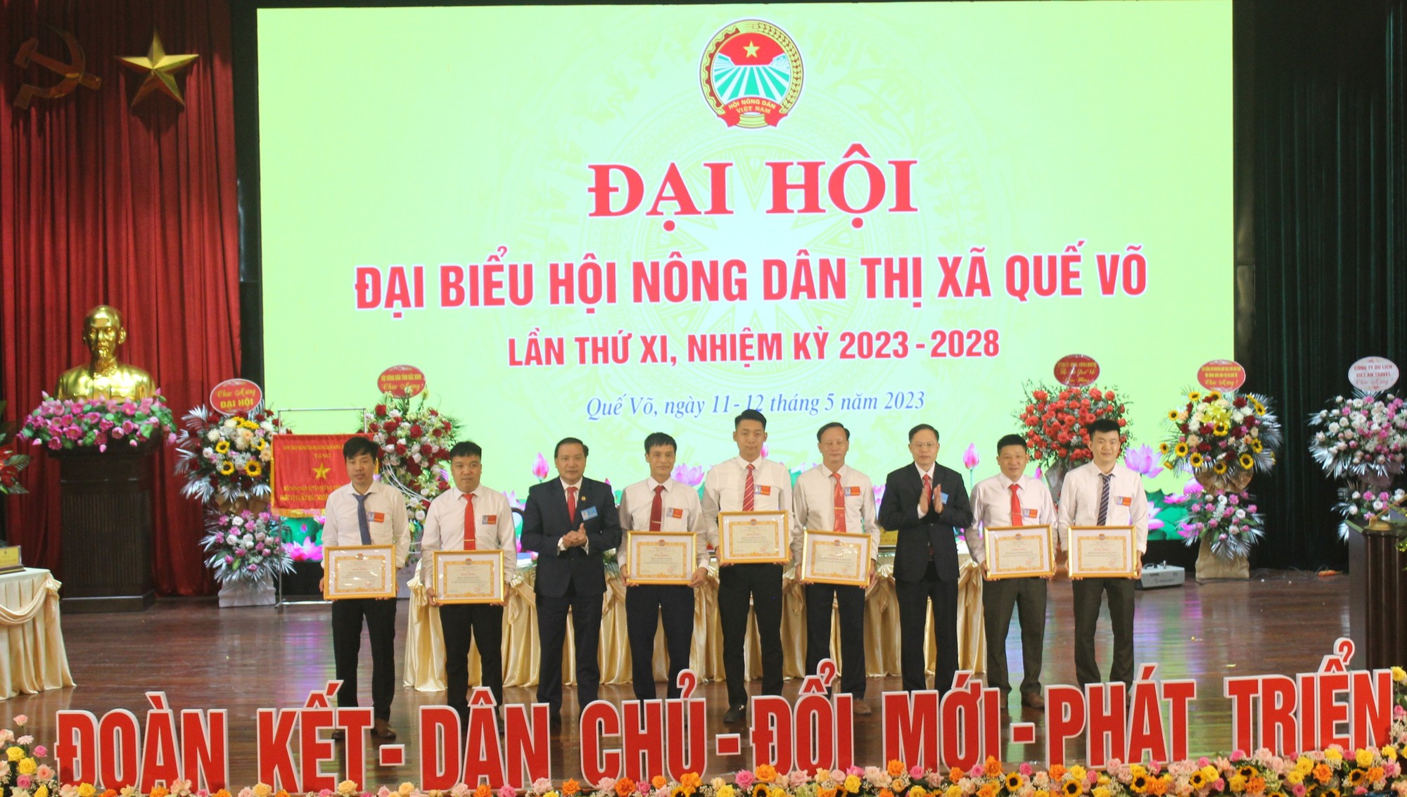 Bắc Ninh: Đại hội Hội Nông dân thị xã Quế Võ bầu 29 đồng chí tham gia Ban Chấp hành - Ảnh 4.