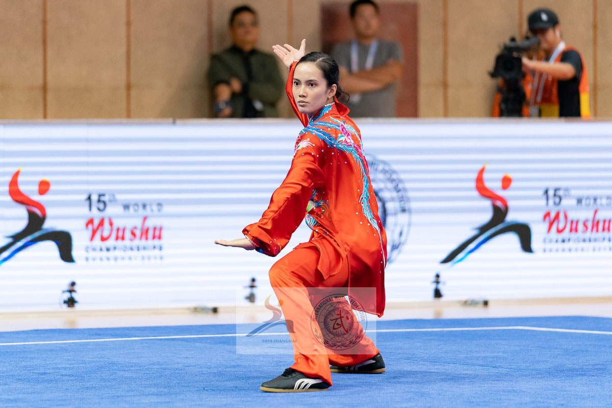 Nhan sắc nữ võ sĩ xinh đẹp người Philippines vừa giành HCV wushu - Ảnh 1.