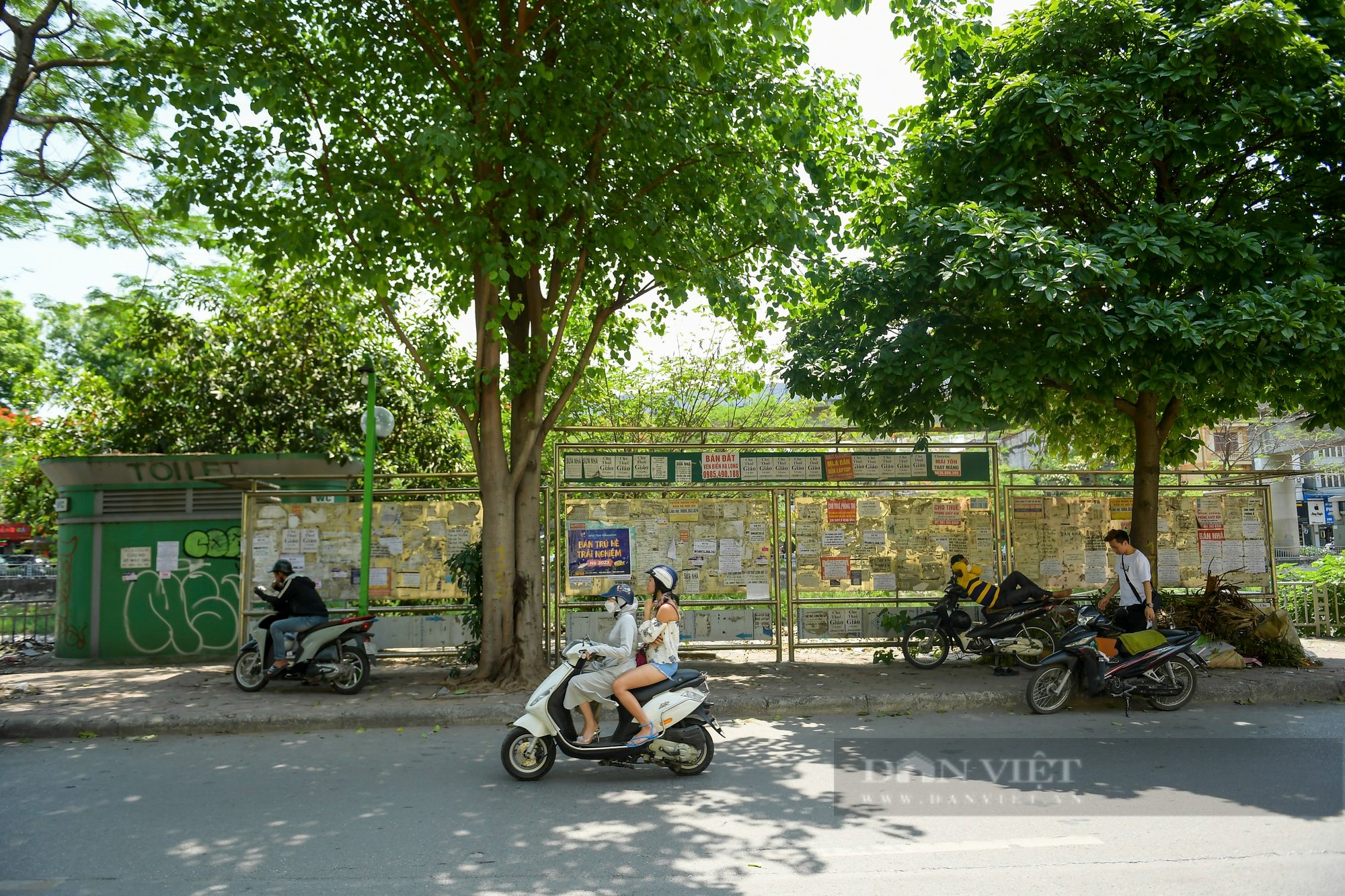 Biển quảng cáo rao vặt miễn phí tại Hà Nội: Nơi xuống cấp, chỗ bị rác &quot;xâm chiếm&quot; - Ảnh 7.