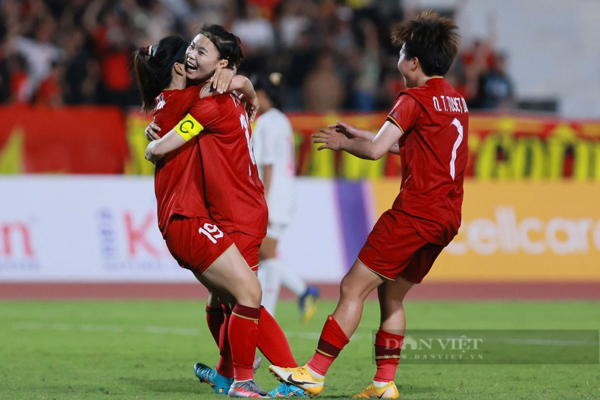 Highlight: ĐT nữ Việt Nam đánh bại Myanmar, lần thứ 4 liên tiếp đoạt HCV SEA Games - Ảnh 1.