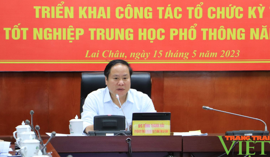 Lai Châu: Chuẩn bị các điều kiện cần thiết thi tốt nghiệp THPT - Ảnh 4.