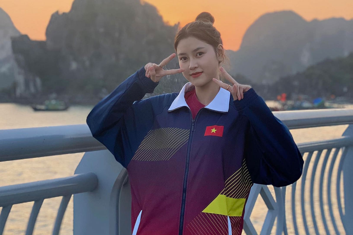 Nhan sắc ngọt ngào của hot girl đấu kiếm Việt Nam dự SEA Games 32 - Ảnh 5.