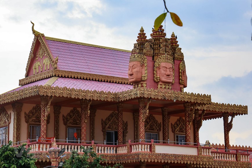 Chiêm ngưỡng vẻ đẹp ấn tượng của ngôi chùa kiến trúc Khmer ở Bạc Liêu  - Ảnh 10.