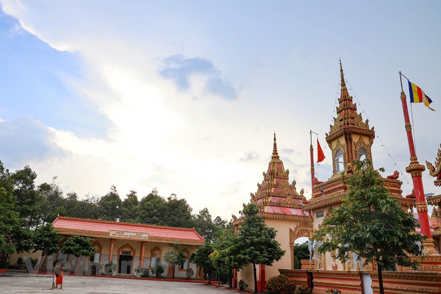 Chiêm ngưỡng vẻ đẹp ấn tượng của ngôi chùa kiến trúc Khmer ở Bạc Liêu  - Ảnh 11.