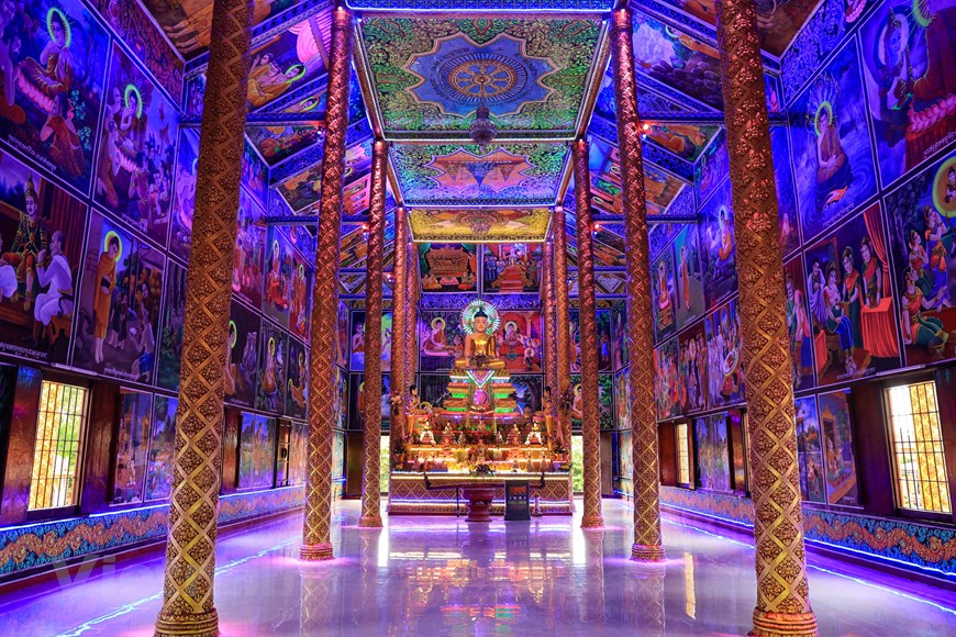 Chiêm ngưỡng vẻ đẹp ấn tượng của ngôi chùa kiến trúc Khmer ở Bạc Liêu  - Ảnh 5.