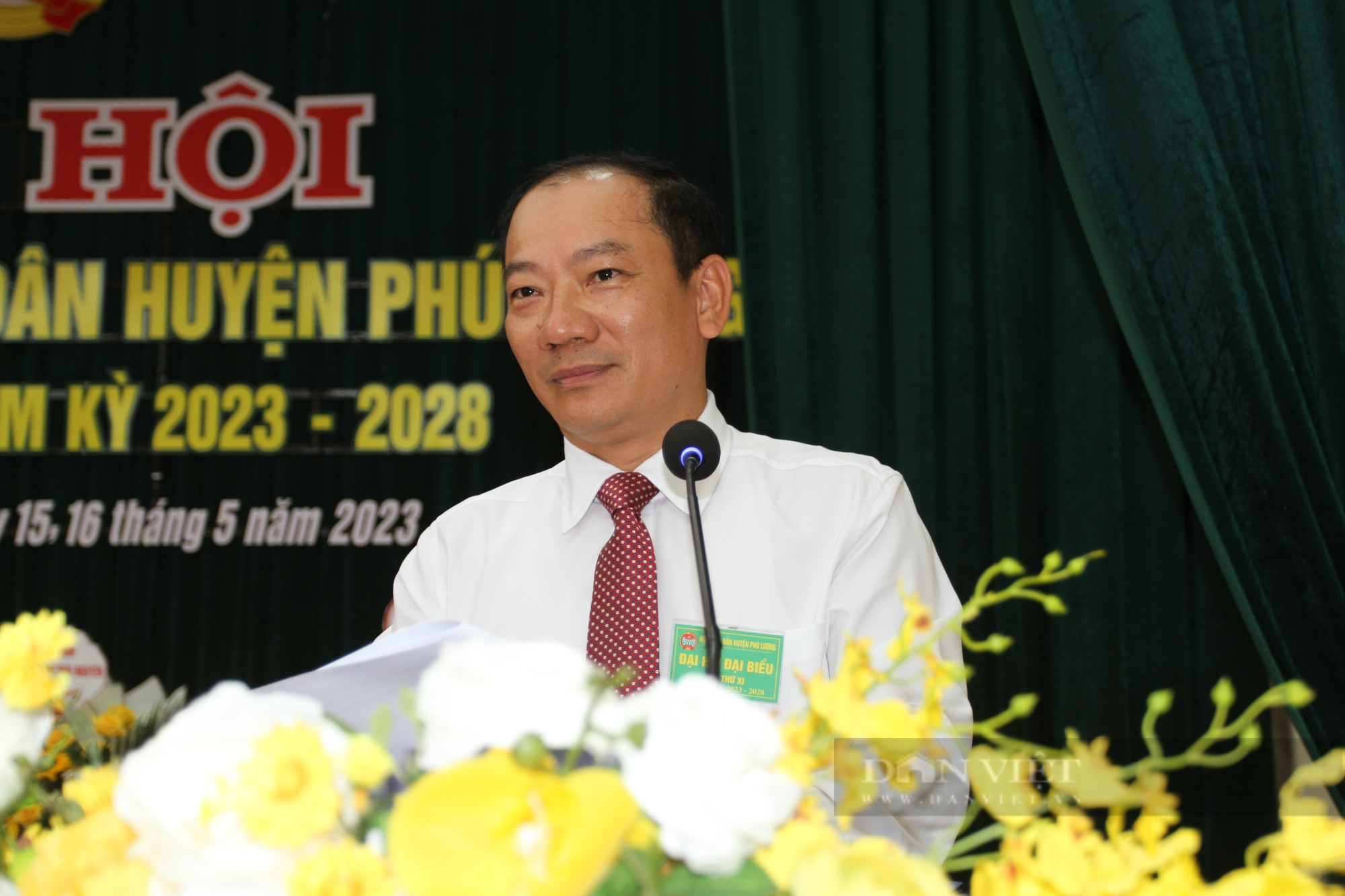 Đại hội Hội Nông dân huyện Phú Lương nhiệm kỳ 2023 – 2028: Bà Trịnh Ngọc Trà tái đắc cử chức danh Chủ tịch - Ảnh 2.