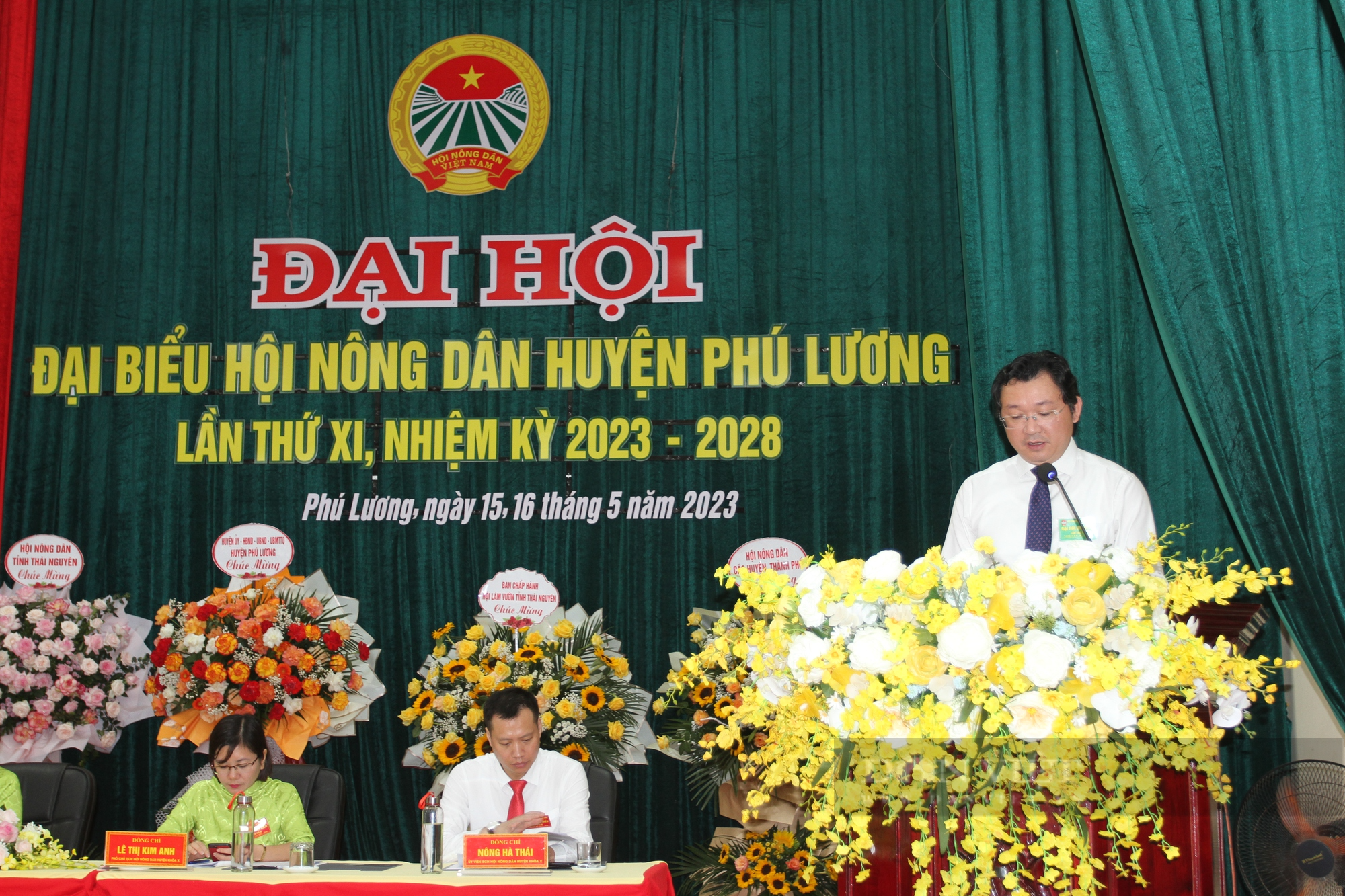 Đại hội Hội Nông dân huyện Phú Lương nhiệm kỳ 2023 – 2028: Bà Trịnh Ngọc Trà tái đắc cử chức danh Chủ tịch - Ảnh 3.