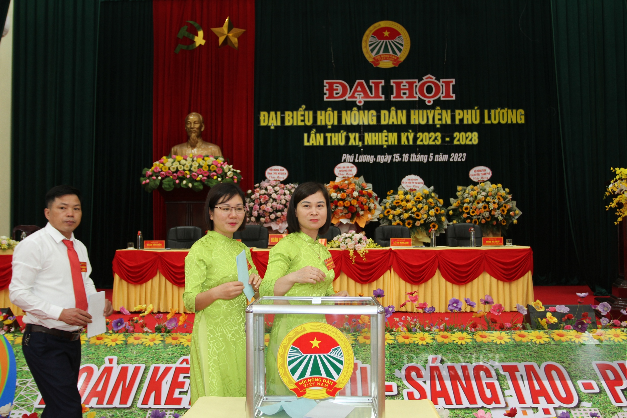 Đại hội Hội Nông dân huyện Phú Lương nhiệm kỳ 2023 – 2028: Bà Trịnh Ngọc Trà tái đắc cử chức danh Chủ tịch - Ảnh 5.