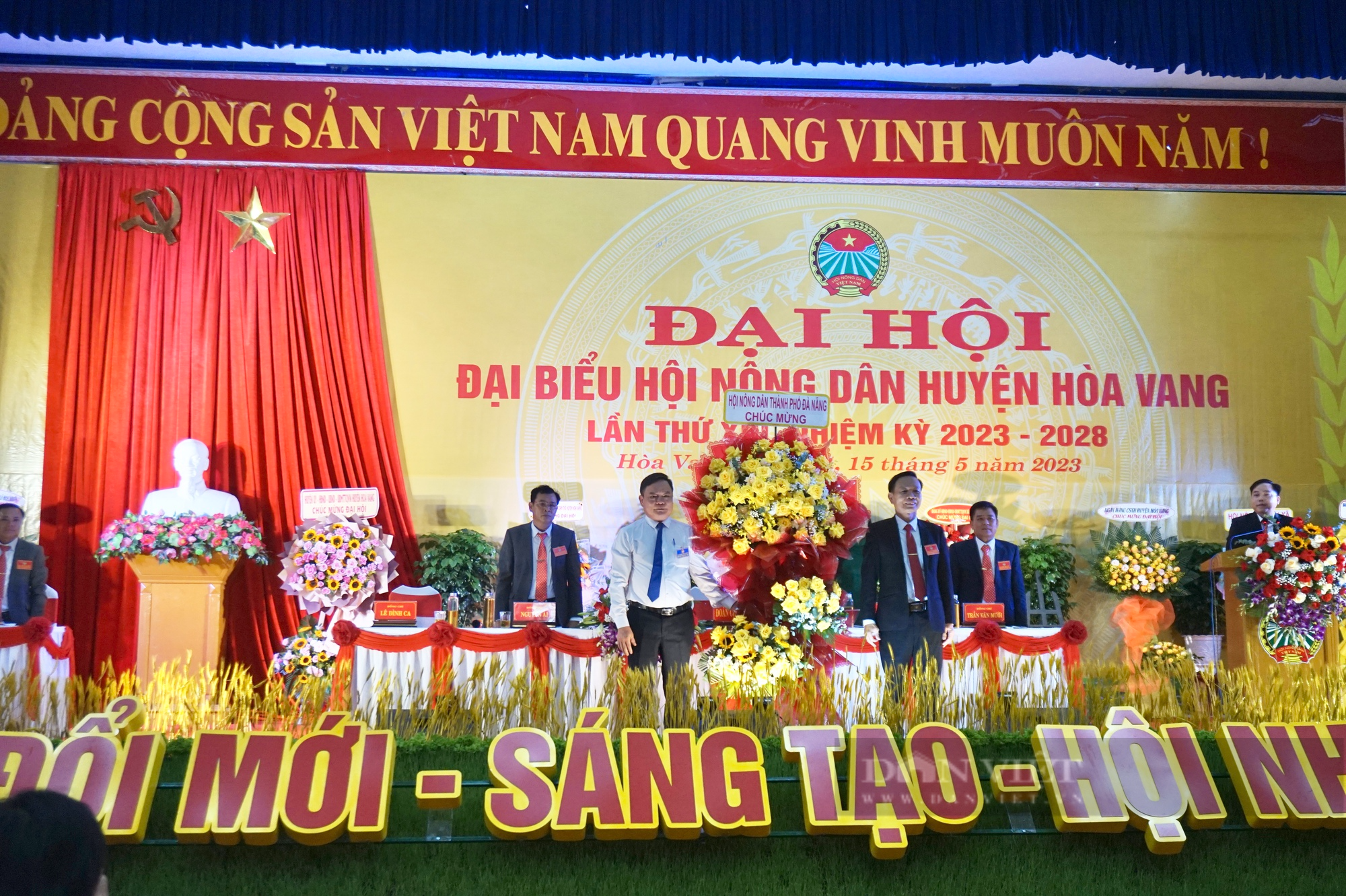 Đại hội đại biểu Hội Nông dân huyện Hoà Vang, ông Nguyễn Văn Vân tái đắc cử chức Chủ tịch - Ảnh 1.