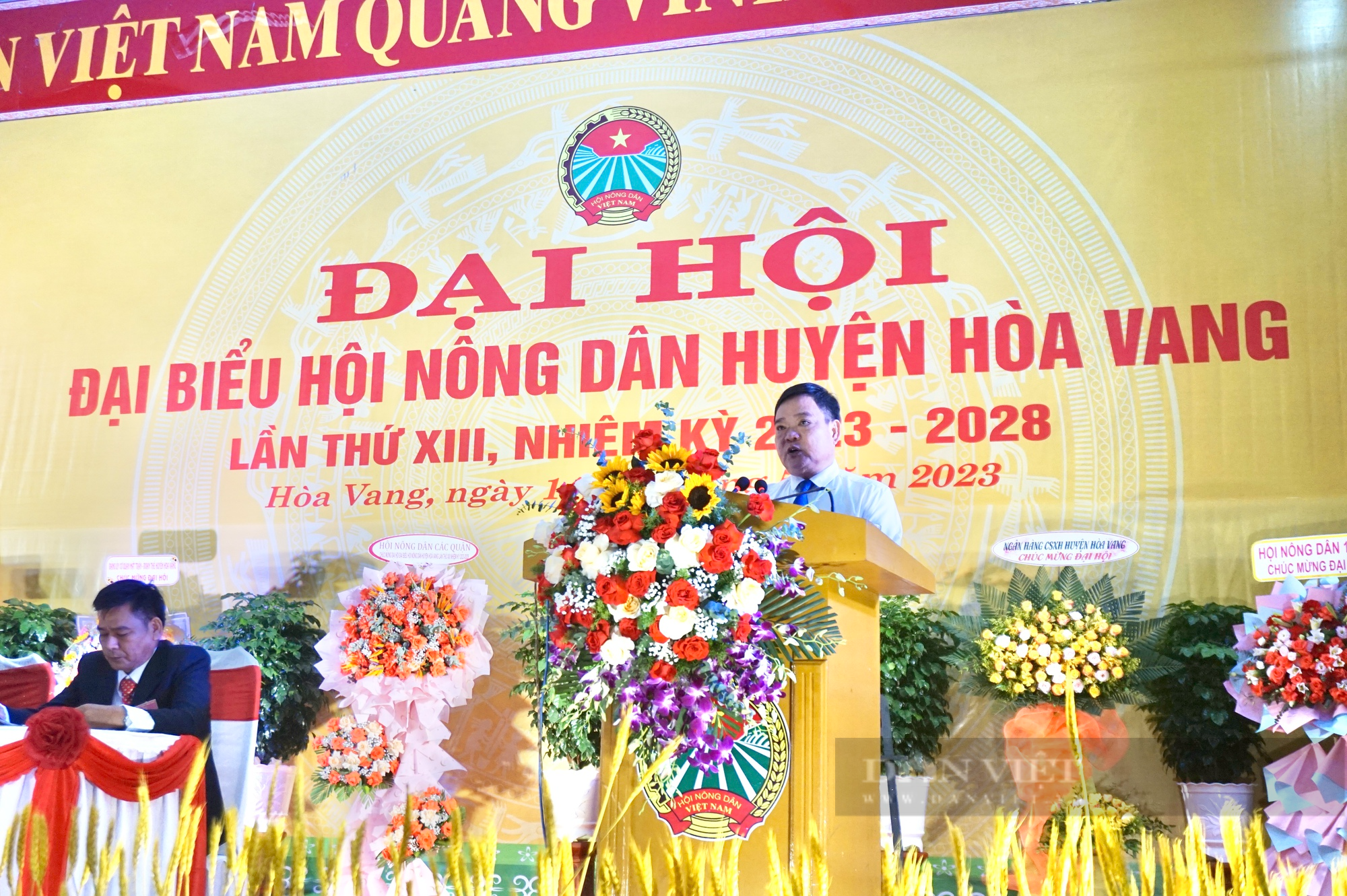 Đại hội đại biểu Hội Nông dân huyện Hoà Vang, ông Nguyễn Văn Vân tái đắc cử chức Chủ tịch - Ảnh 4.