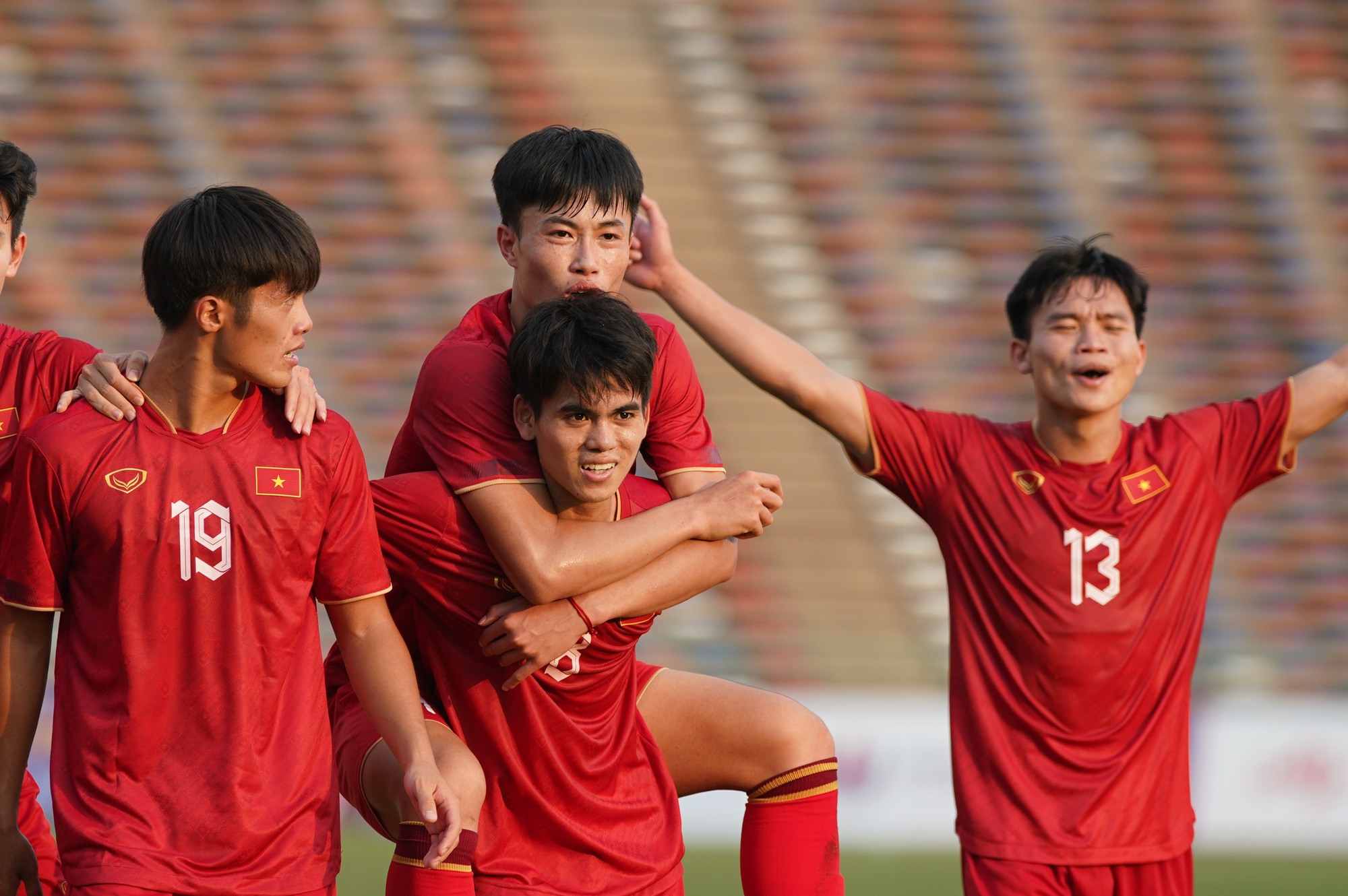 Thắng thuyết phục U22 Myanmar, U22 Việt Nam giành HCĐ SEA Games 32 - Ảnh 3.