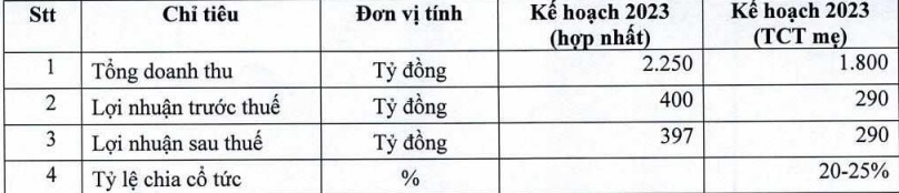 Dệt Phong Phú (PPH) lên mục tiêu gần 400 tỷ đồng, cổ tức 2022 bằng tiền tỷ lệ 30% - Ảnh 1.