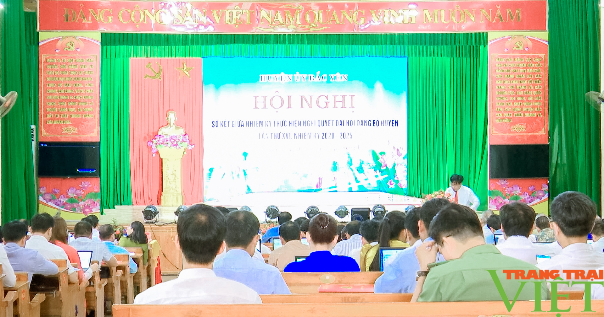 Huyện ủy Bắc Yên (Sơn La): Sơ kết giữa nhiệm kỳ 2020 - 2025 - Ảnh 2.