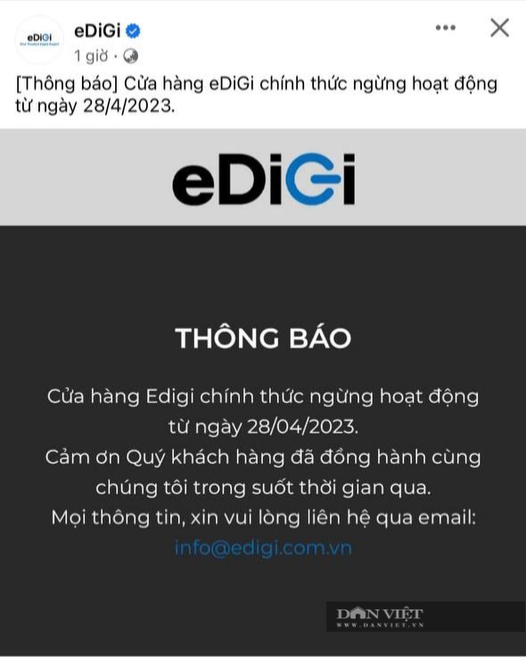 Không thể cạnh tranh trước sức nóng của thị trường, một đơn vị bán lẻ iphone buộc phải thông báo ngừng hoạt động - Ảnh 2.