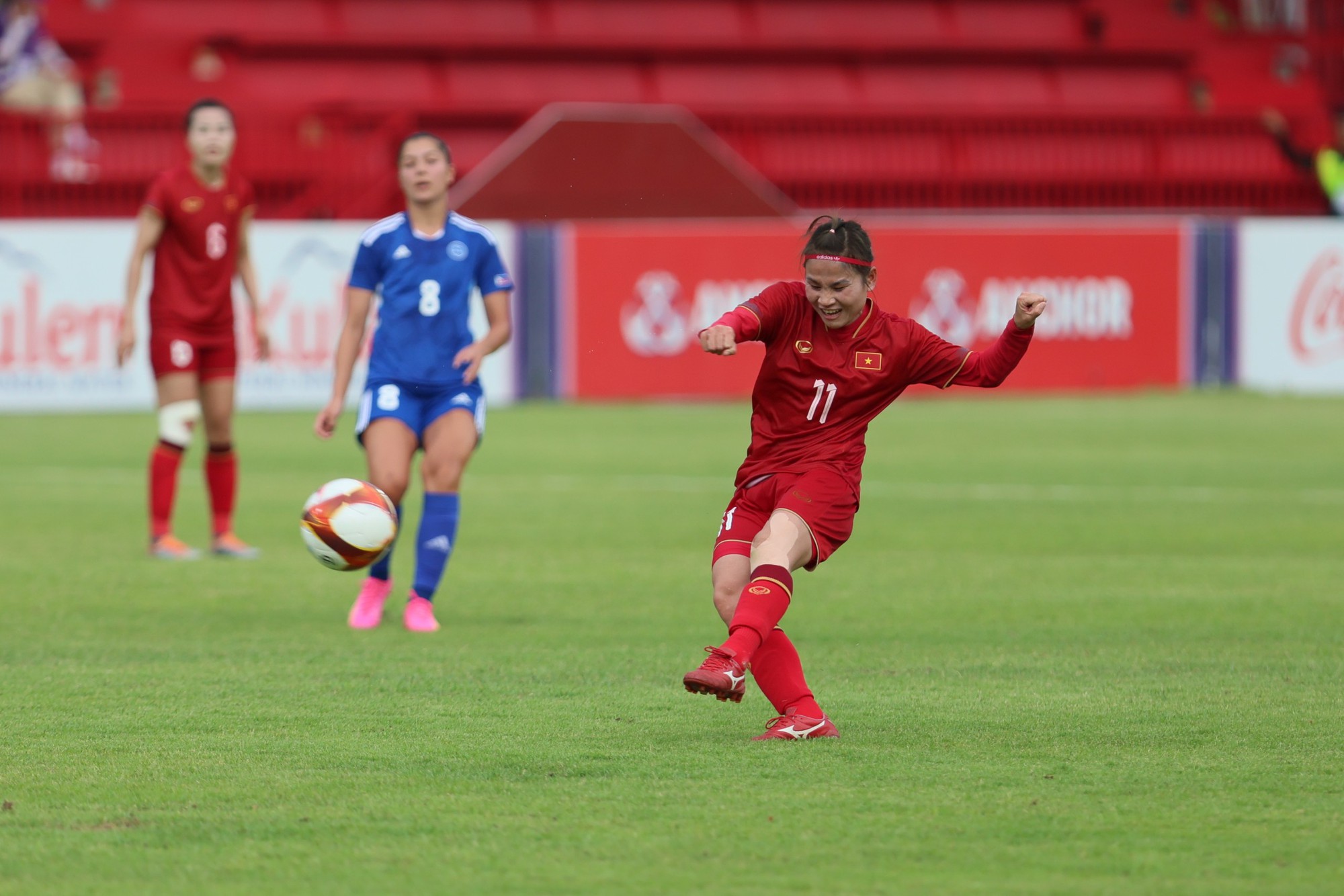 Đâu là trận đấu khó khăn nhất của ĐT nữ Việt Nam tại SEA Games 32? - Ảnh 2.