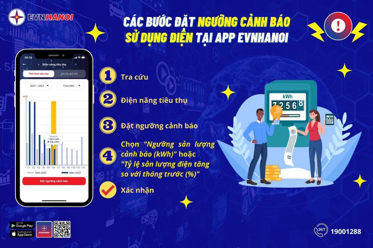 EVNHANOI kêu gọi người dân chung tay tiết kiệm điện như một thói quen hàng ngày - Ảnh 2.