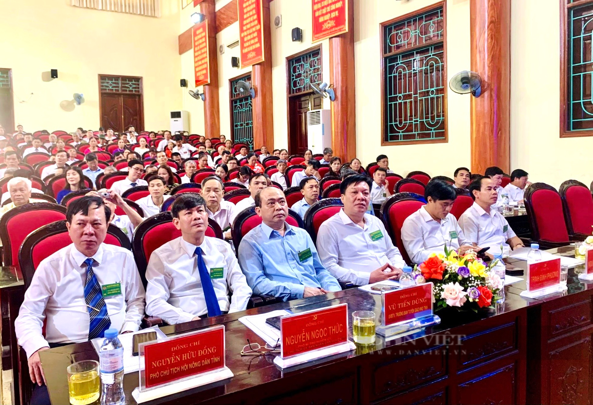 Đại hội đại biểu Hội Nông dân huyện Hà Trung, ông Mai Đức Sơn tái đắc cử Chủ tịch - Ảnh 1.