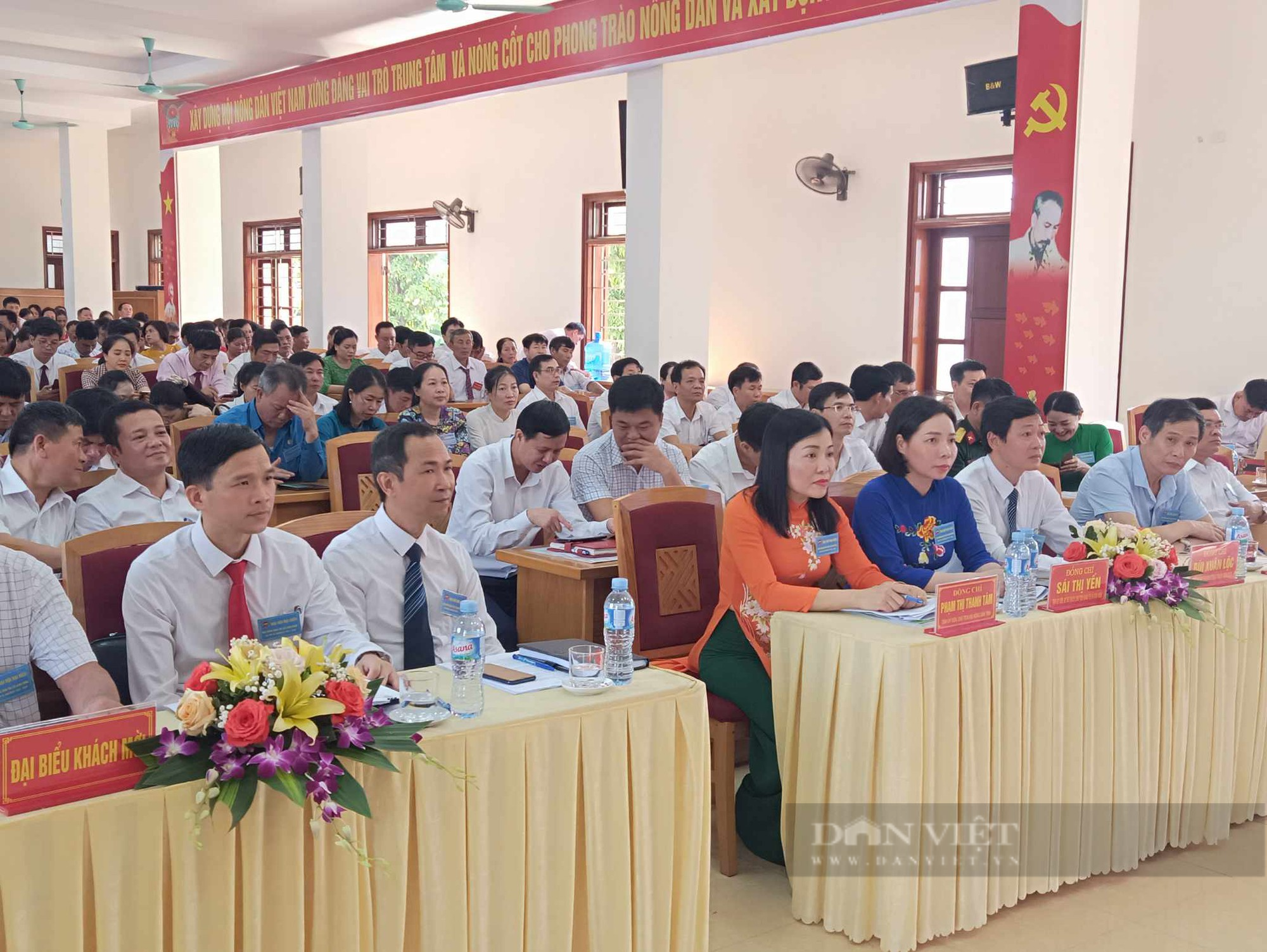 Hải Dương: Đại hội đại biểu Hội Nông dân thị xã Kinh Môn, ông Hoàng Minh Côi tái đắc cử Chủ tịch Hội - Ảnh 3.