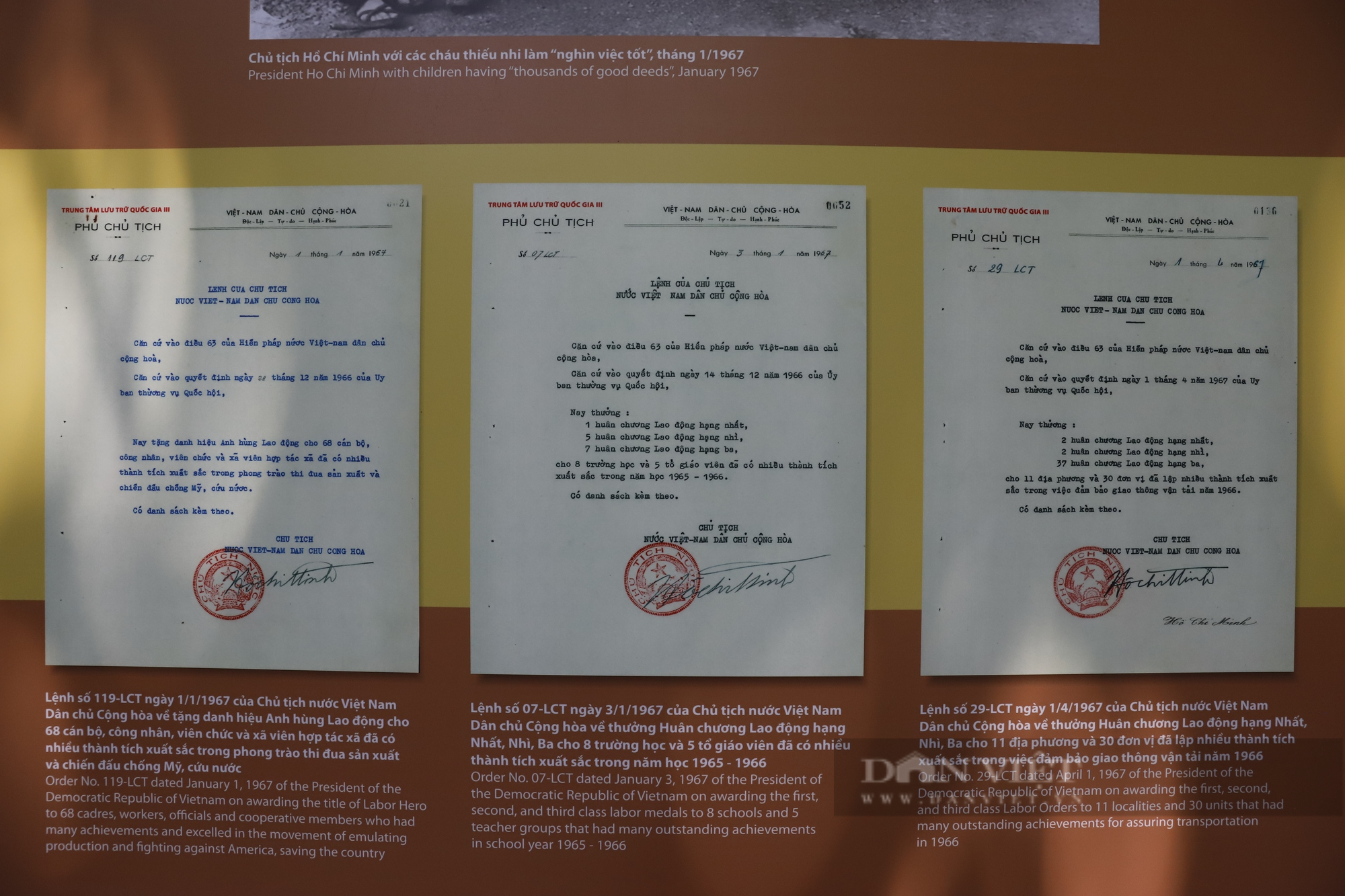 Trưng bày bộ sưu tập chữ ký và bút tích của Chủ tịch Hồ Chí Minh  - Ảnh 4.