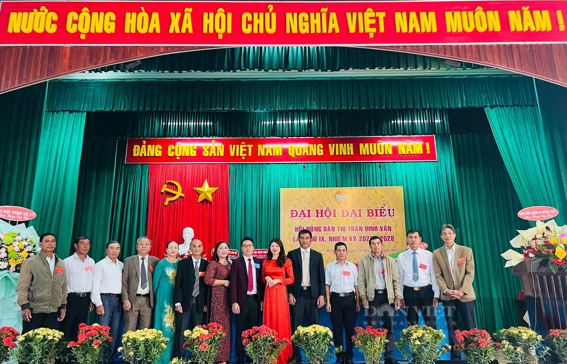 Huyện đầu tiên của tỉnh Lâm Đồng tổ chức Đại hội đại biểu Hội Nông dân, nữ chủ tịch tái đắc cử - Ảnh 3.