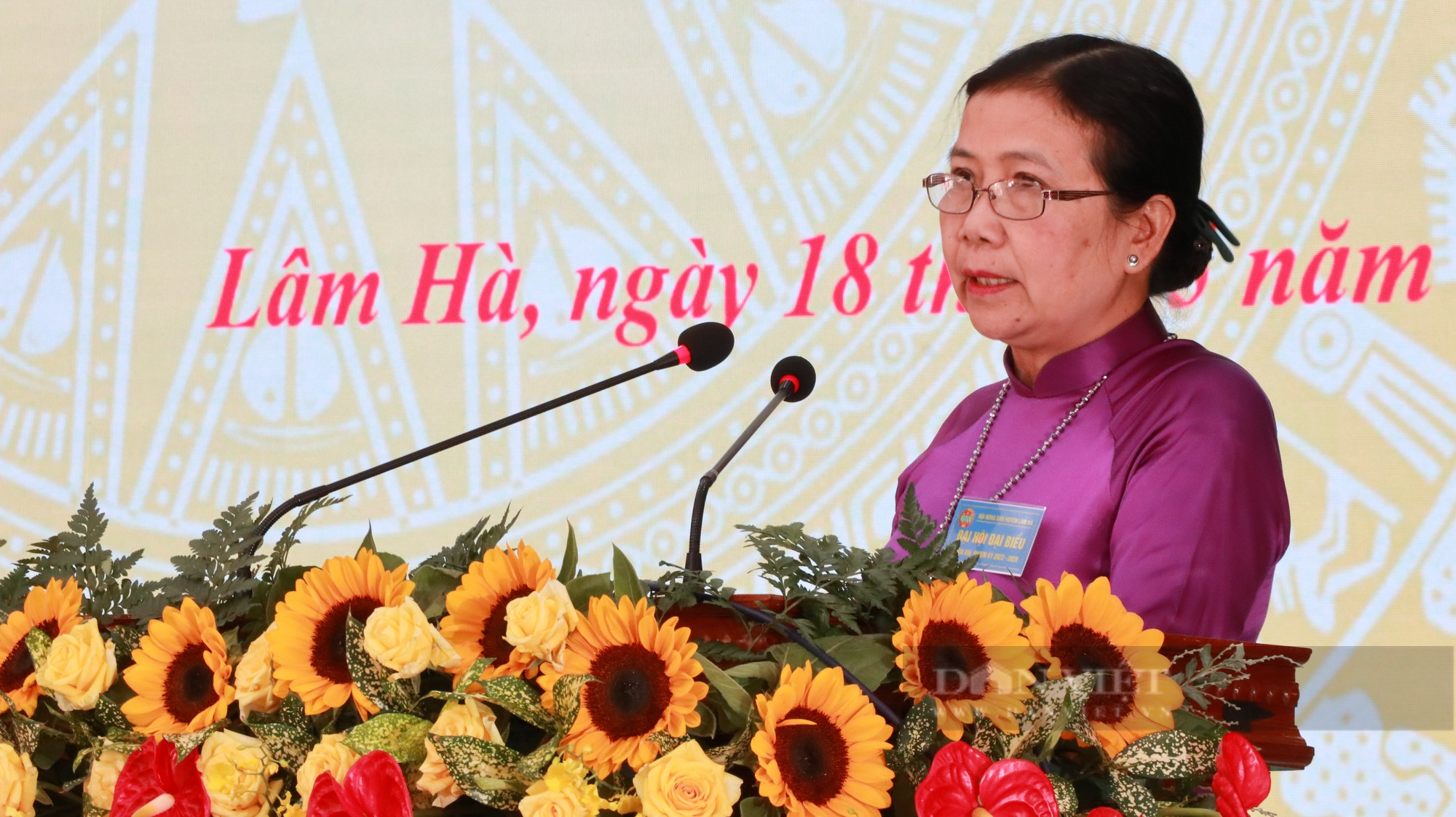 Huyện đầu tiên của tỉnh Lâm Đồng tổ chức Đại hội đại biểu Hội Nông dân, nữ chủ tịch tái đắc cử - Ảnh 5.
