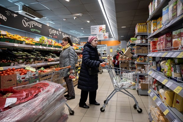 Tổng sản phẩm quốc nội của Nga giảm 1,9% trong quý I năm 2023 - Ảnh 1.