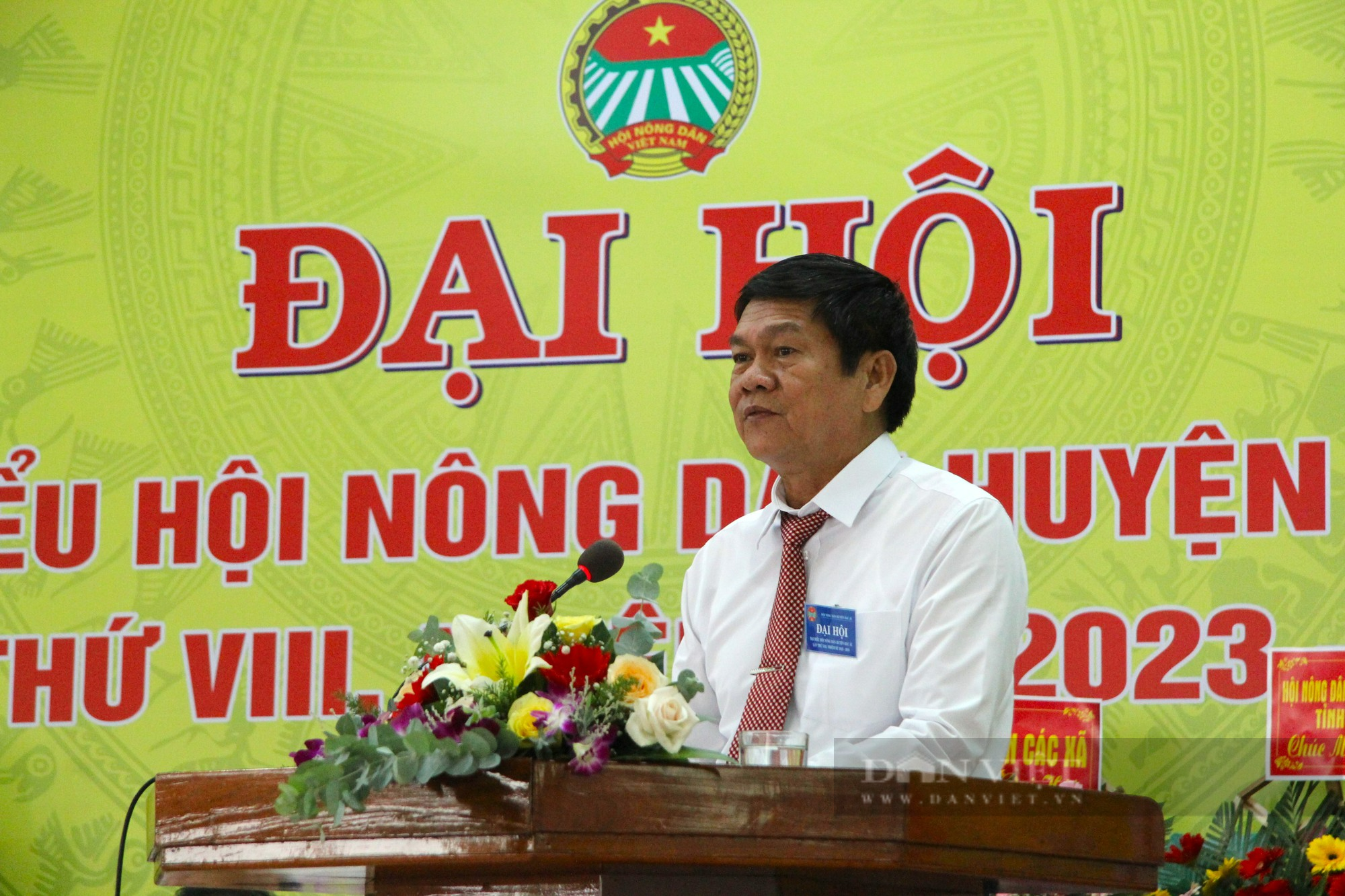 Đại Hội Đại biểu Hội Nông dân huyện Bác Ái ở Ninh Thuận, ông Nguyễn Đức Nghĩa tái đắc cử Chủ tịch - Ảnh 7.