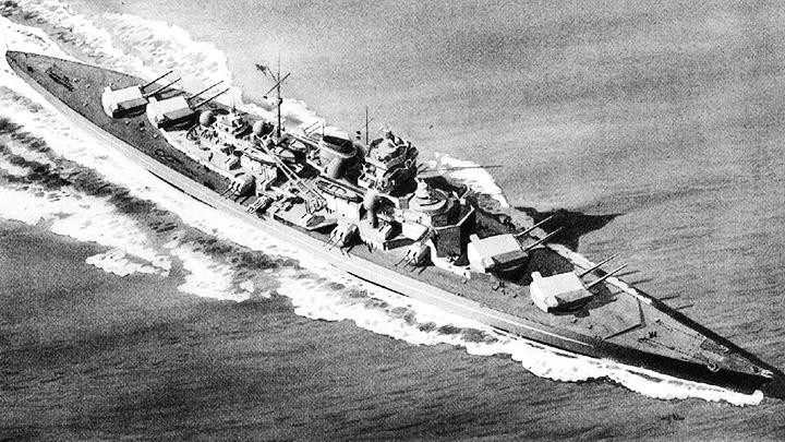 Tirpitz - Thiết giáp hạm hùng mạnh nhất Thế chiến 2 và chiến dịch &quot;Nước cờ quân mã&quot; - Ảnh 1.