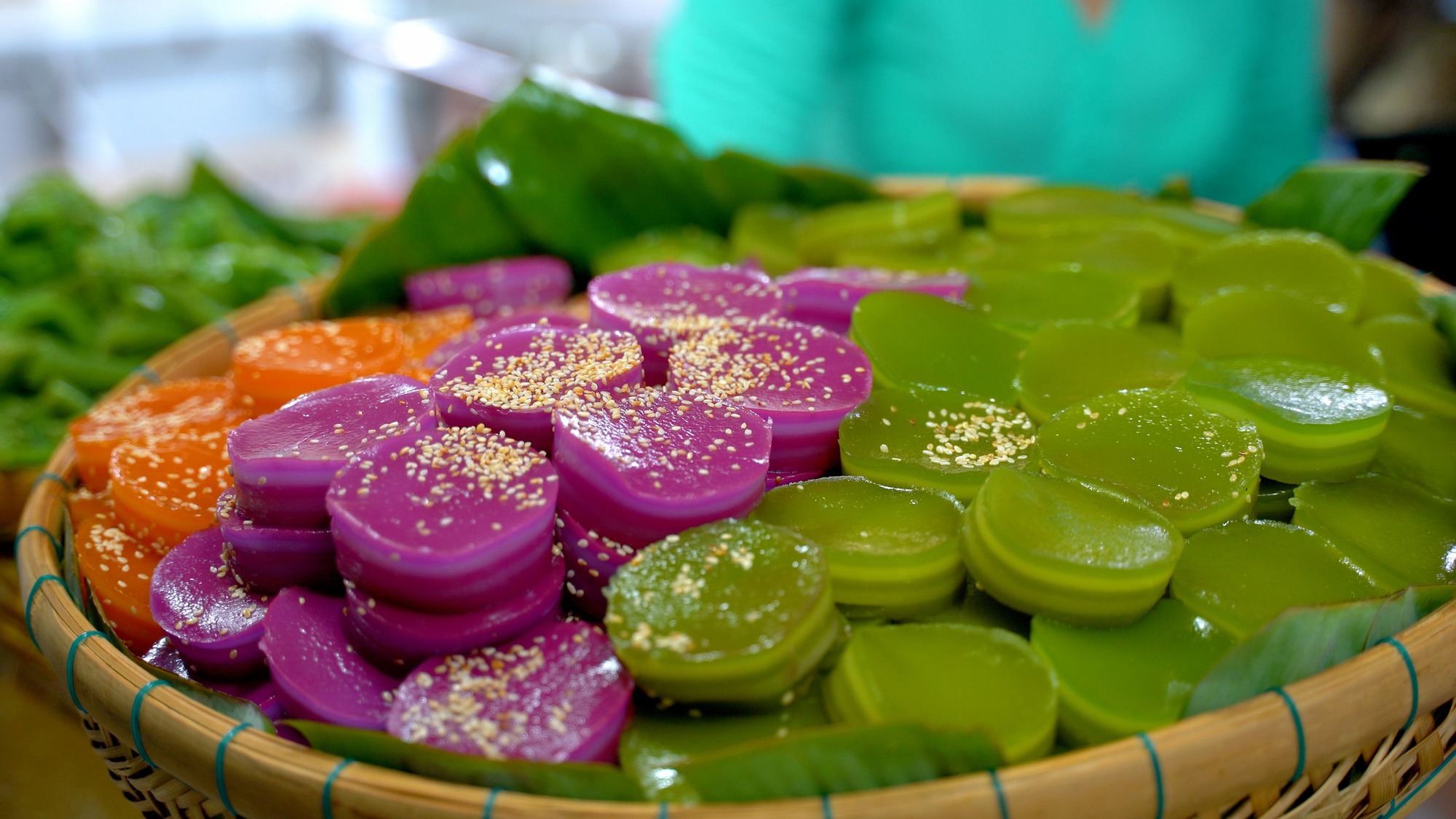 Đã mắt với hàng chục loại bánh đặc trưng miền Tây tại lễ hội bánh dân gian Nam bộ - Ảnh 6.