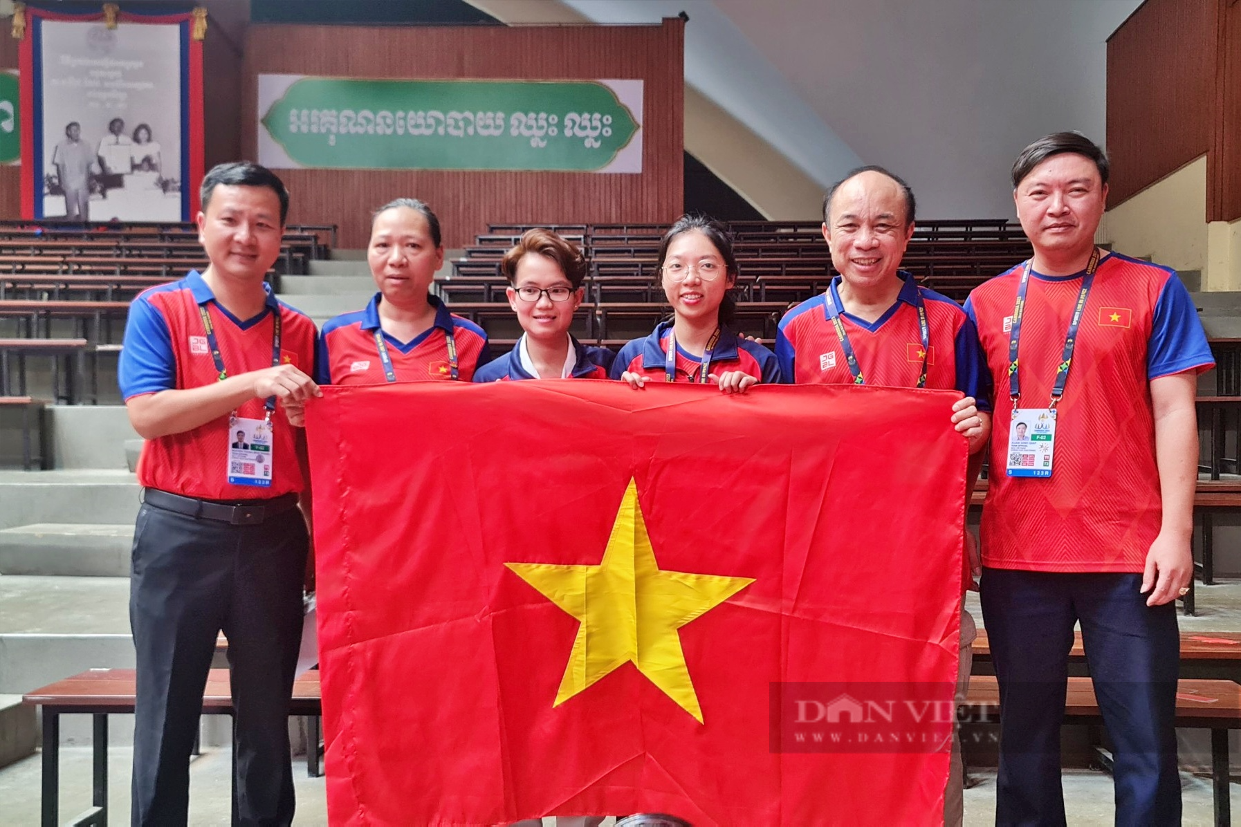 Ảnh: 1001 sắc thái nữ kỳ thủ Việt Nam giành HCV đầu tiên SEA Games 32 - Ảnh 1.