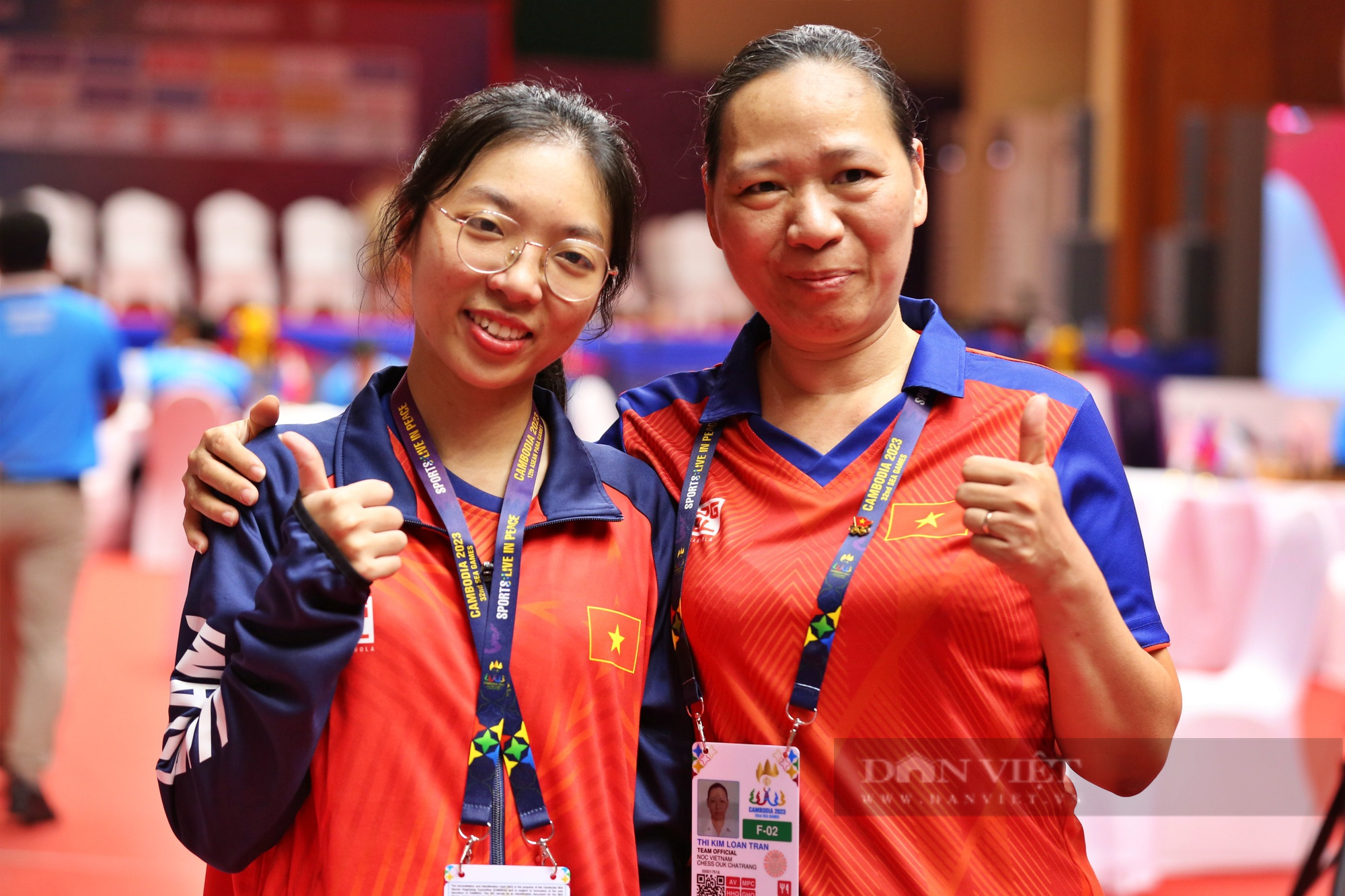 Ảnh: 1001 sắc thái nữ kỳ thủ Việt Nam giành HCV đầu tiên SEA Games 32 - Ảnh 6.