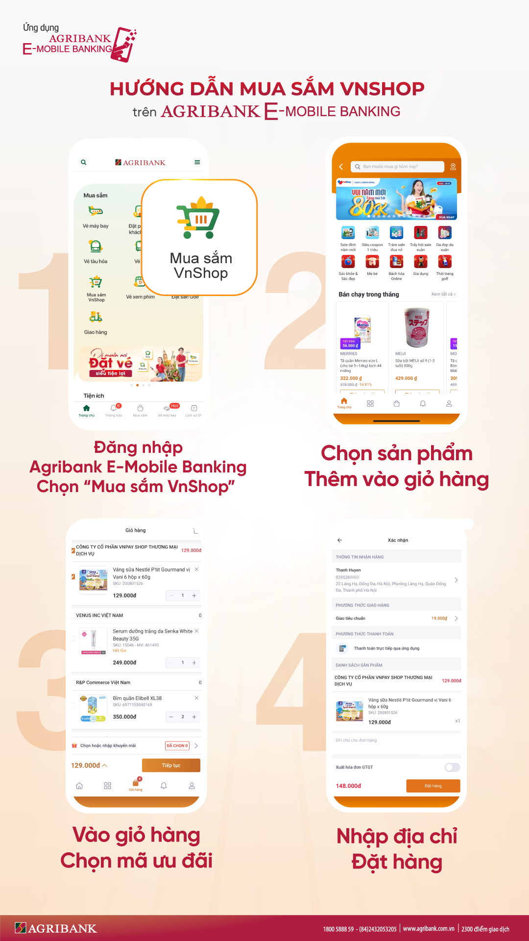 Có Agribank E-Mobile Banking nghỉ lễ thả ga đặt gì cũng giảm - Ảnh 3.