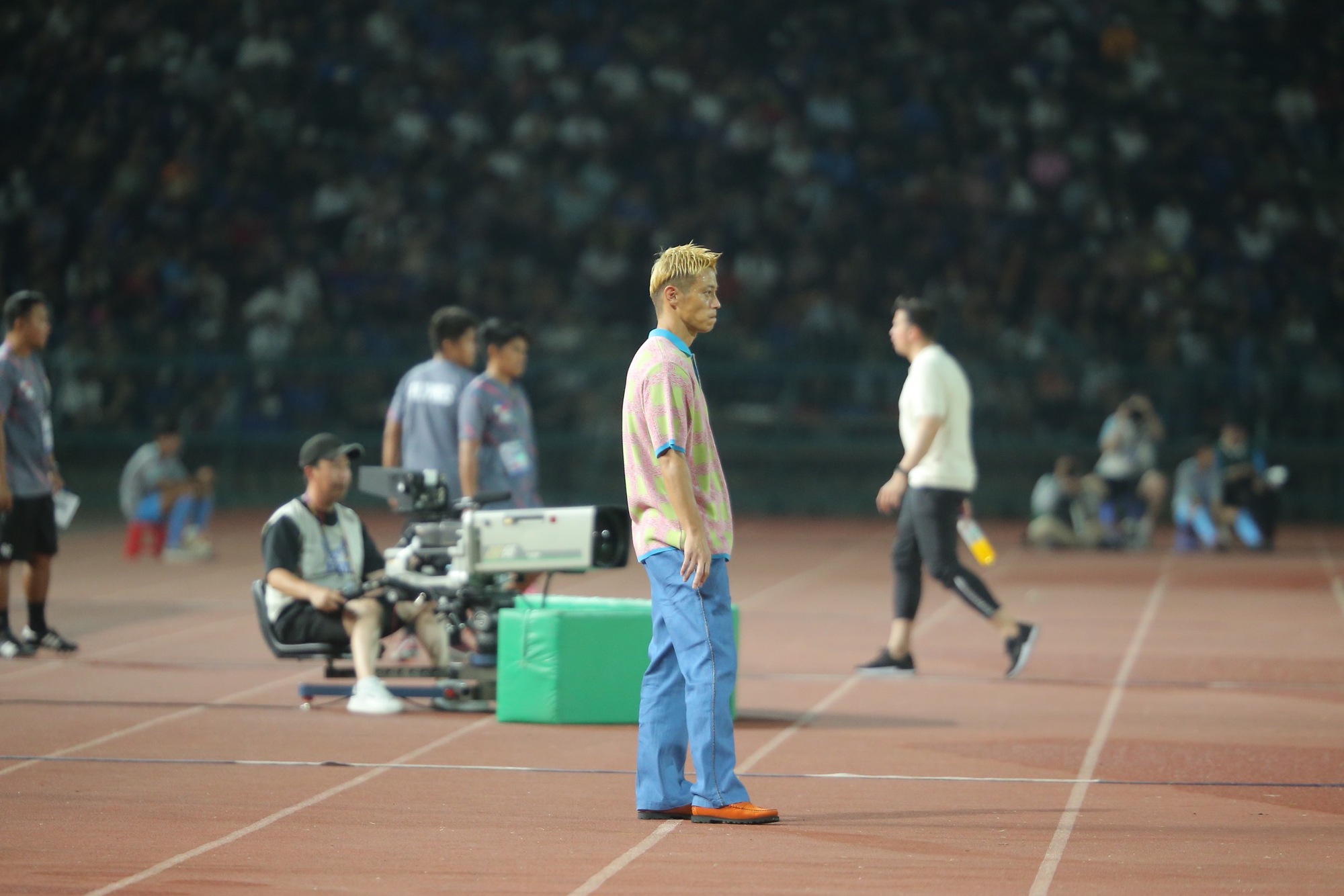 HLV Keisuke Honda không hài lòng trước trận hoà U22 Philippines - Ảnh 10.