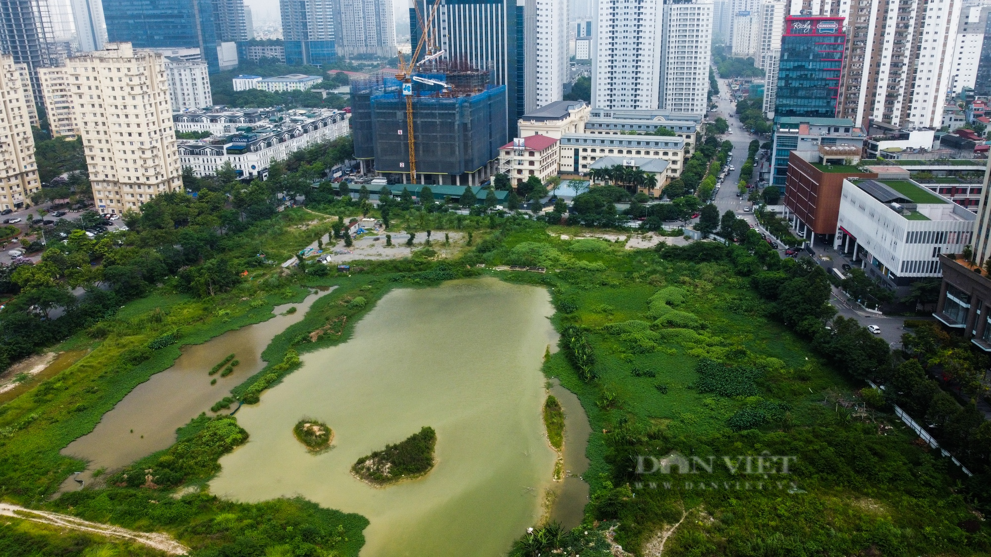 Cao ốc bủa vây dự án công viên nghìn tỷ đồng ở trung tâm Thủ đô - Ảnh 5.