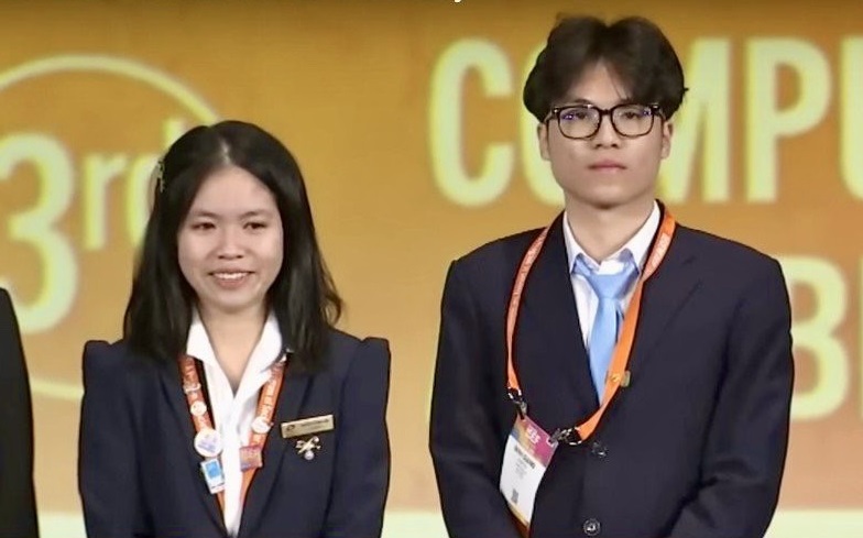Học sinh Việt Nam đoạt giải tại Hội thi khoa học kỹ thuật quốc tế 2023 - Ảnh 1.