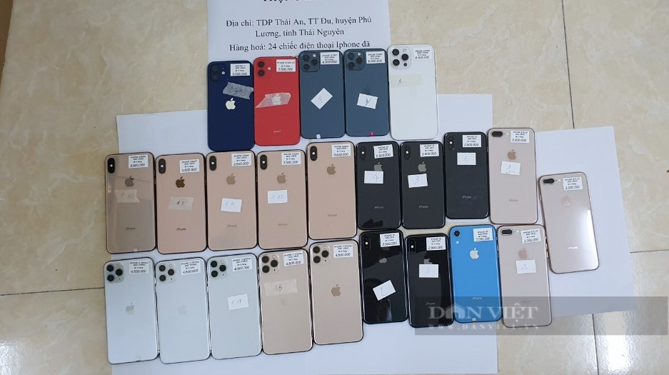 Thái Nguyên: Phạt chủ hàng nhập lậu điện thoại iPhone về bán bán kiếm lời - Ảnh 1.