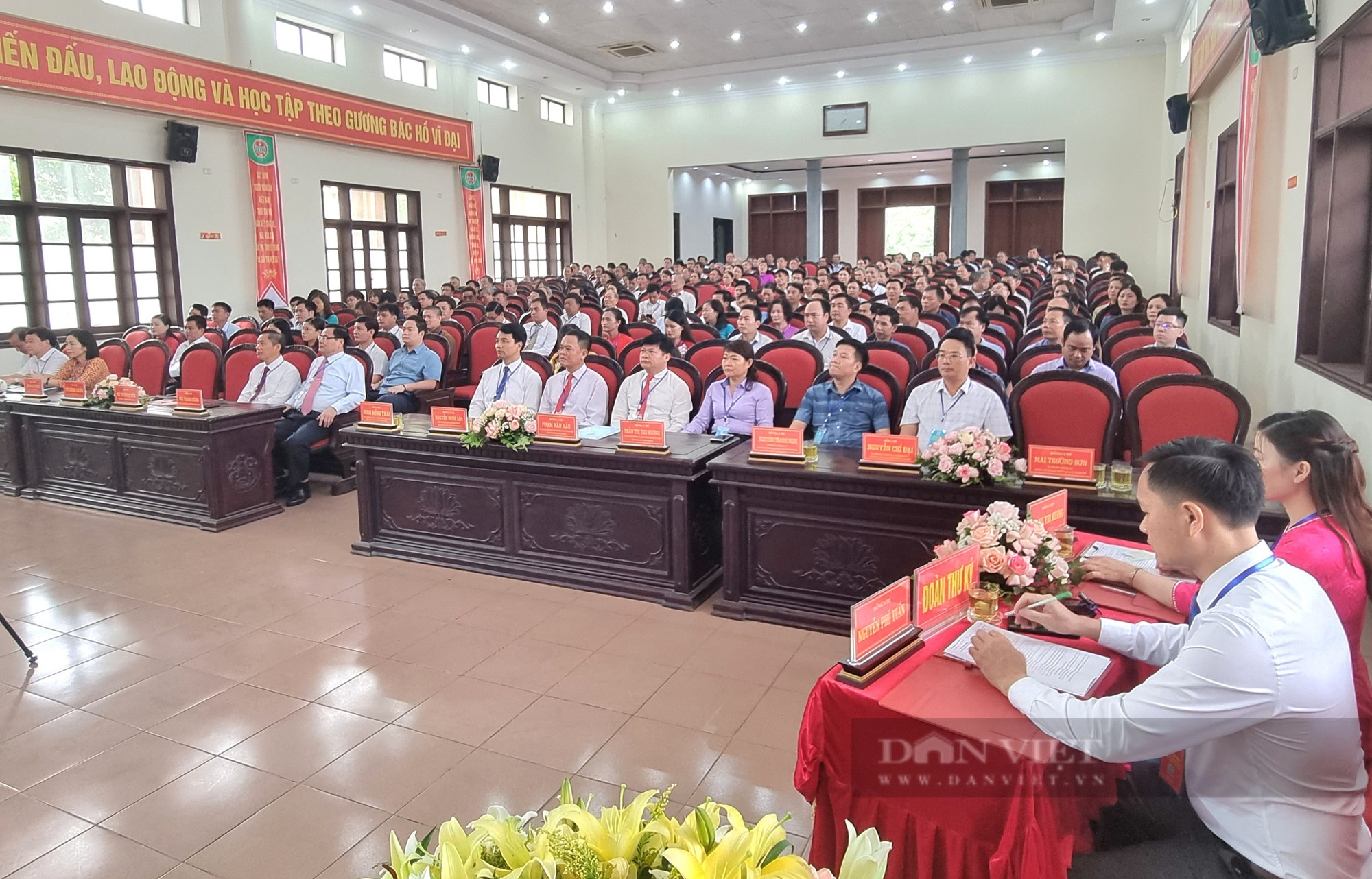 Ninh Bình: Bà Tạ Thị Thế tái đắc cử Chủ tịch Hội Nông dân thành phố Tam Điệp - Ảnh 1.