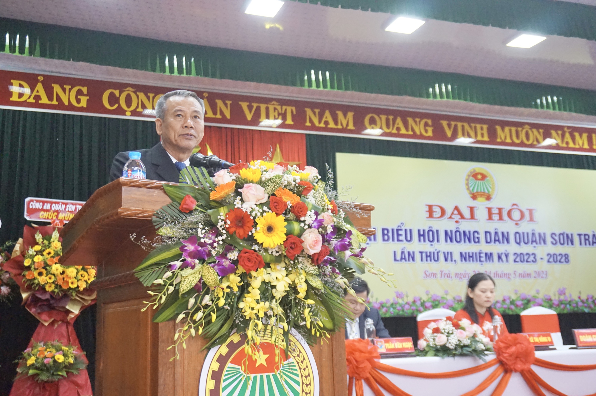Đại hội Hội Nông dân quận Sơn Trà, ông Trần Văn Lực tái đắc cử chức Chủ tịch - Ảnh 3.