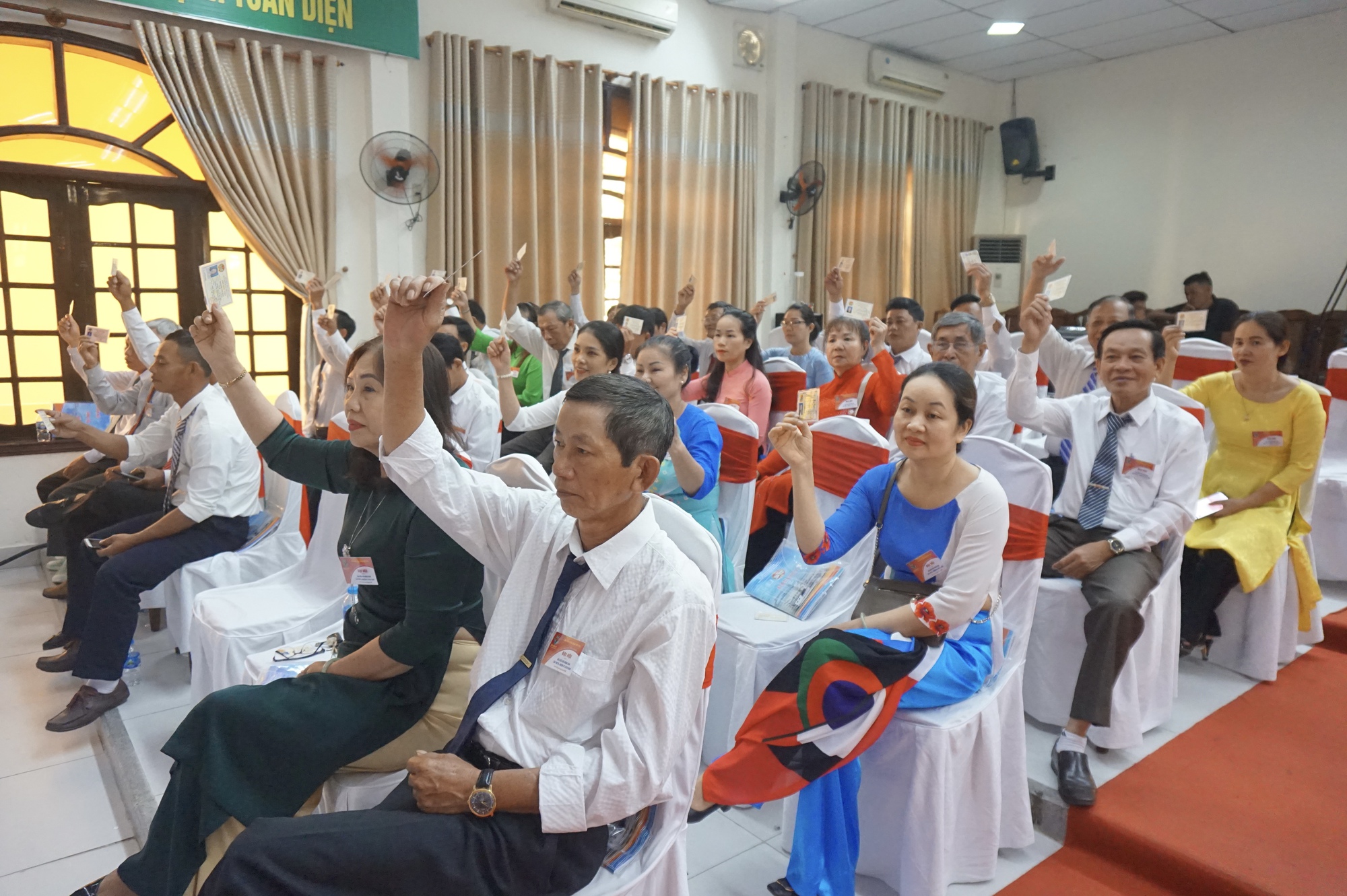 Đại hội Hội Nông dân quận Sơn Trà, ông Trần Văn Lực tái đắc cử chức Chủ tịch - Ảnh 5.