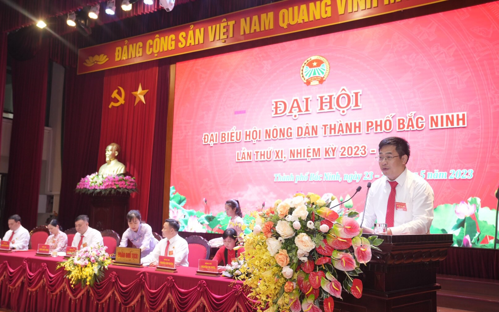 Ông Nguyễn Văn Đạt tái đắc cử Chủ tịch Hội Nông dân thành phố Bắc Ninh