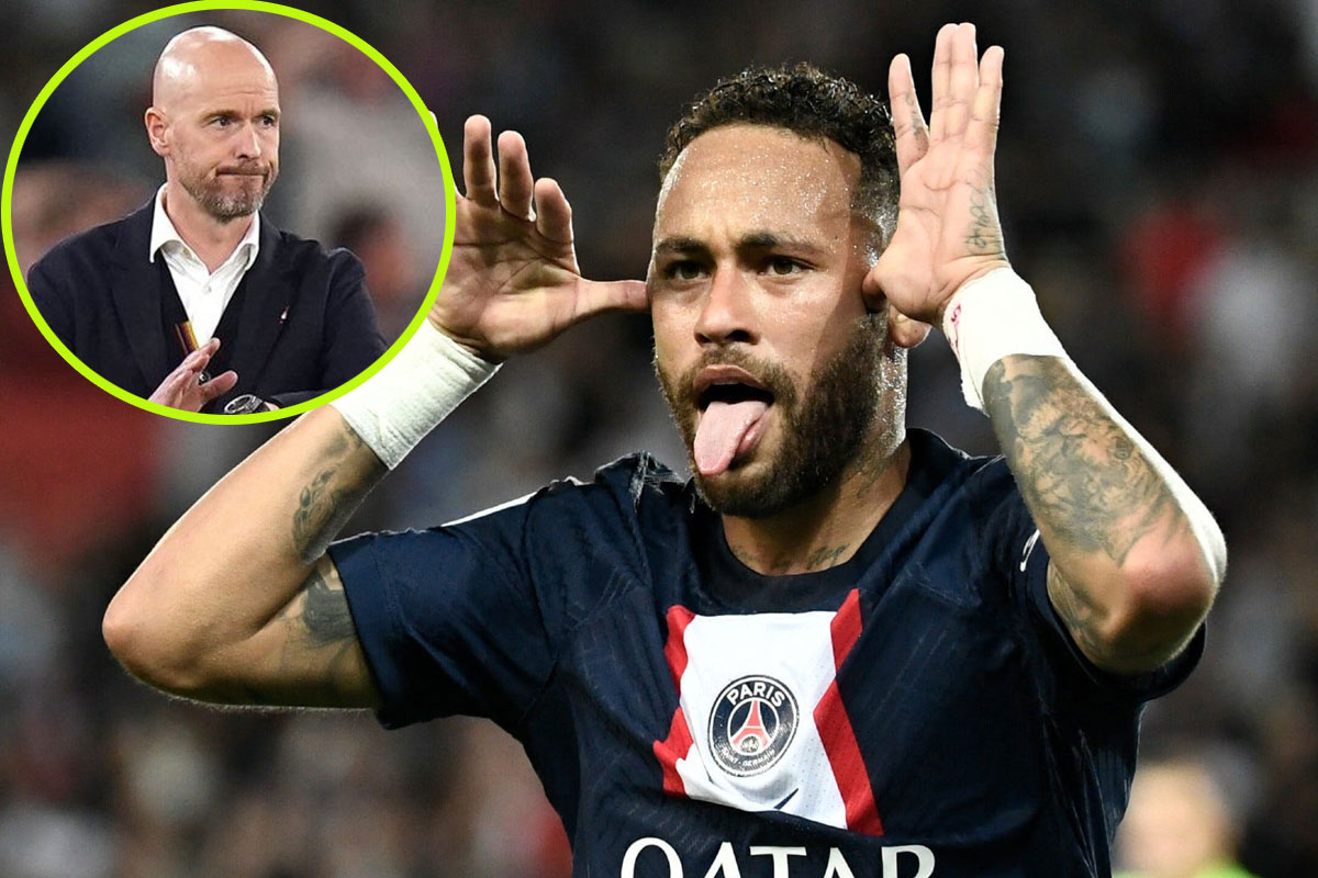 HLV Ten Hag lên tiếng về việc M.U chiêu mộ Neymar - Ảnh 1.