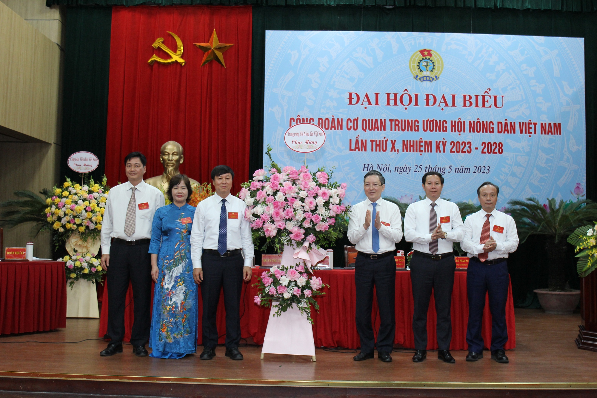 Đại hội Công đoàn cơ quan Trung ương Hội Nông dân Việt Nam nhiệm kỳ 2023 - 2028 bầu  - Ảnh 2.