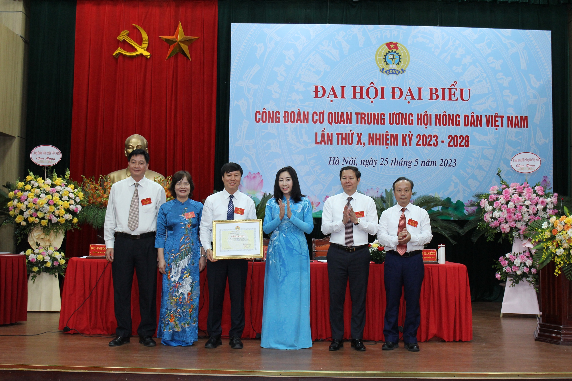 Đại hội Công đoàn cơ quan Trung ương Hội Nông dân Việt Nam nhiệm kỳ 2023 - 2028 bầu  - Ảnh 4.