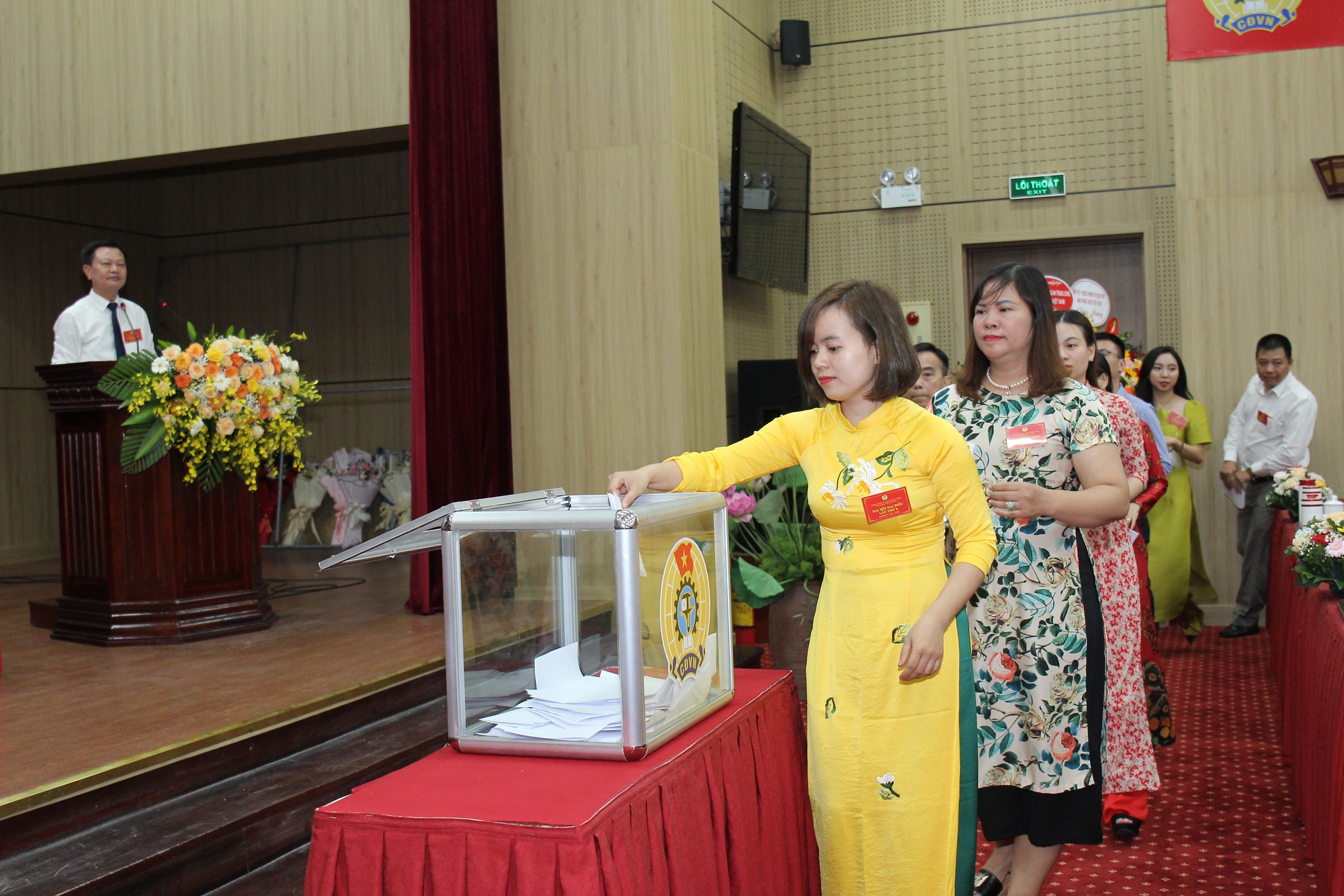 Đại hội Công đoàn cơ quan Trung ương Hội Nông dân Việt Nam nhiệm kỳ 2023 - 2028 bầu  - Ảnh 3.