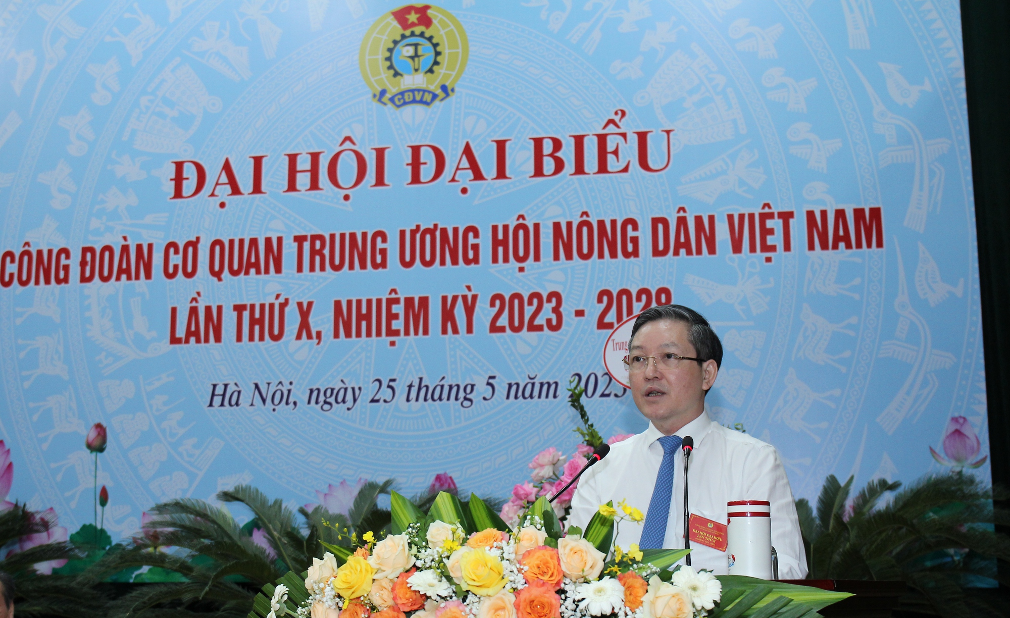 Đại hội Công đoàn cơ quan Trung ương Hội Nông dân Việt Nam nhiệm kỳ 2023 - 2028 bầu  - Ảnh 1.