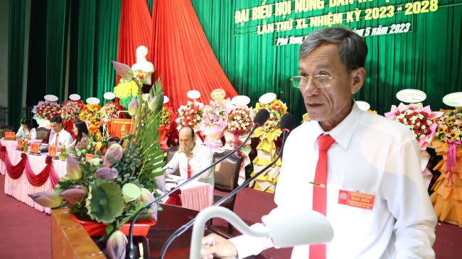 TT-Huế: Ông Mai Xuân Hóa tái đắc cử Chủ tịch Hội Nông dân huyện Phú Vang  - Ảnh 3.