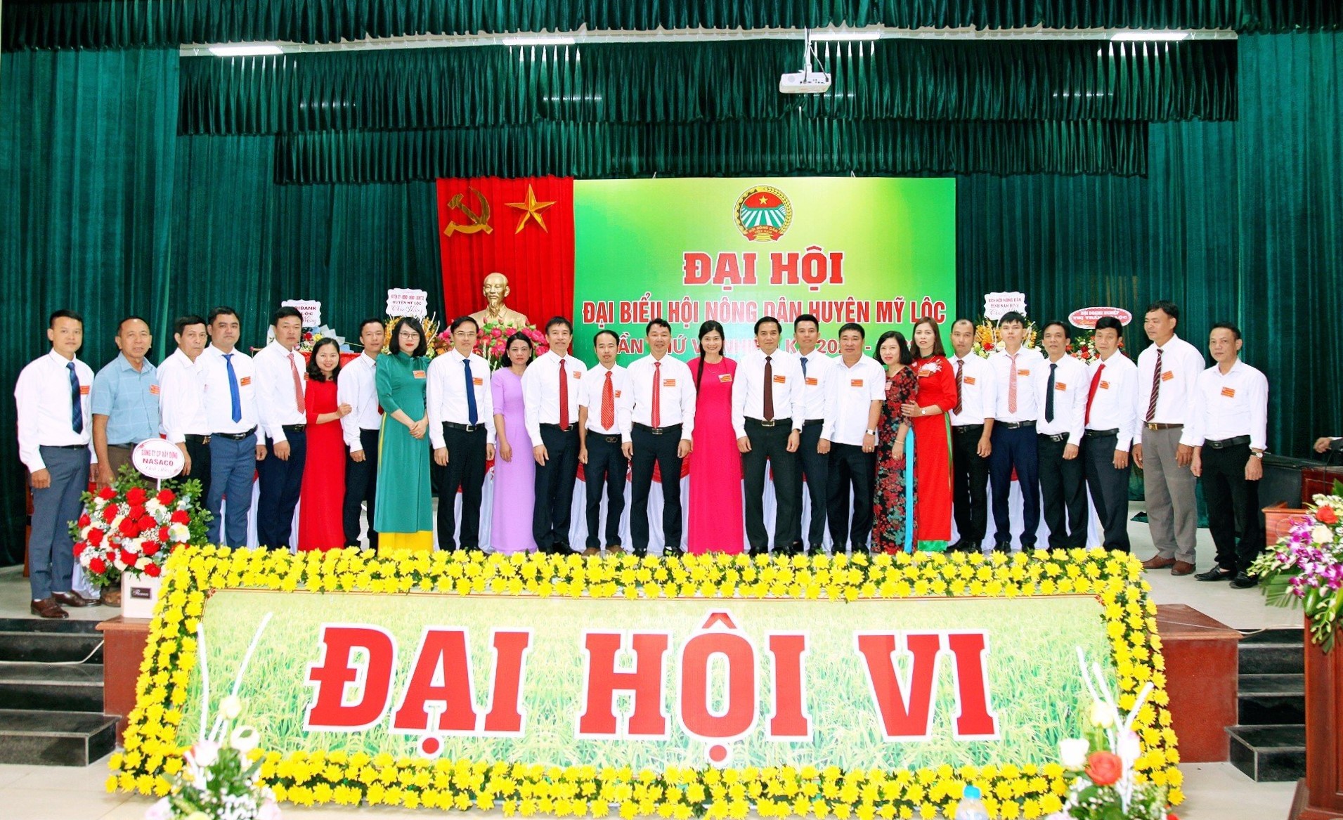 Bà Trần Thị Tuyết tái đắc cử Chủ tịch Hội Nông dân huyện Mỹ Lộc, nhiệm kỳ 2023 - 2028 - Ảnh 4.